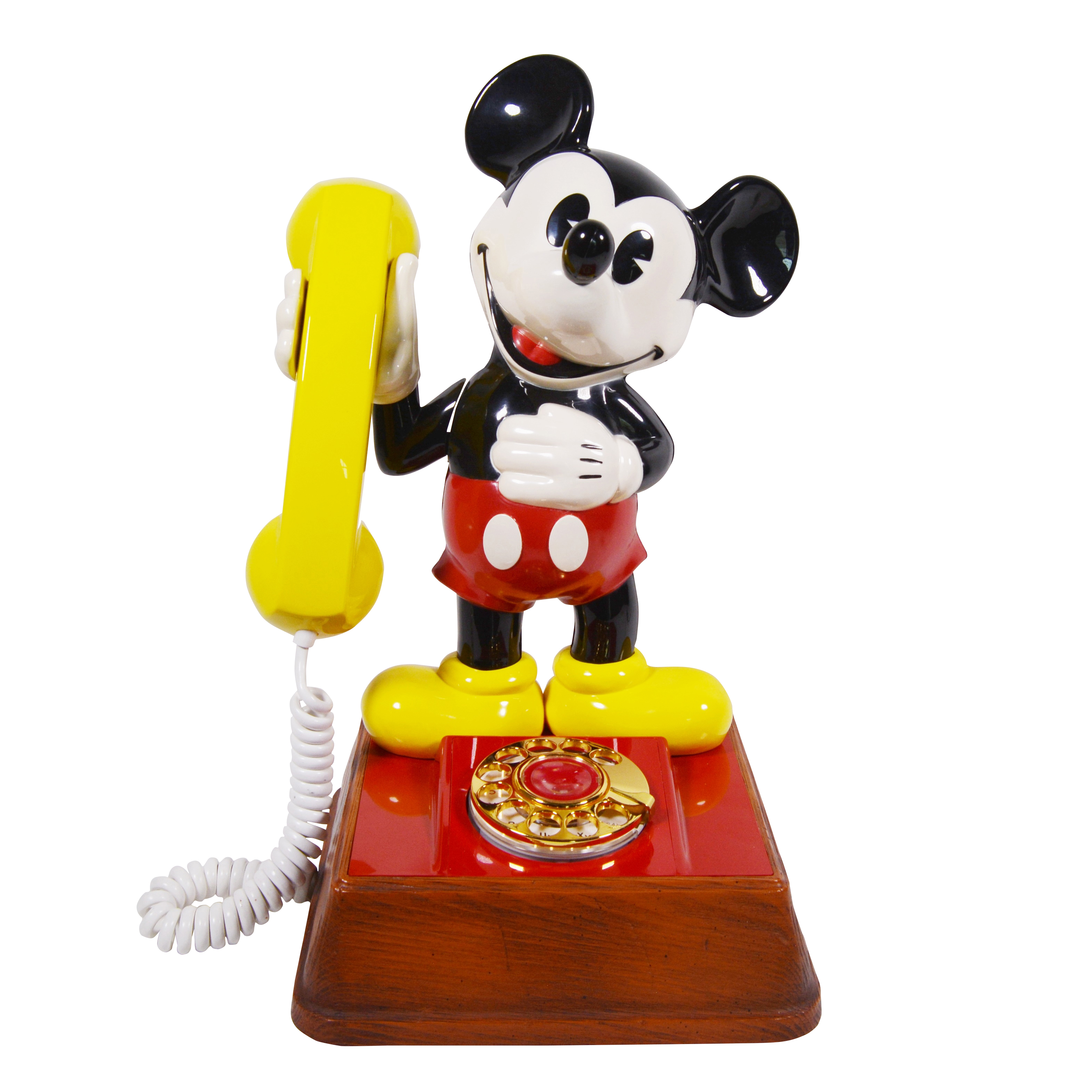 1976 Walt Disney Mickey Mouse Rotary Telephone