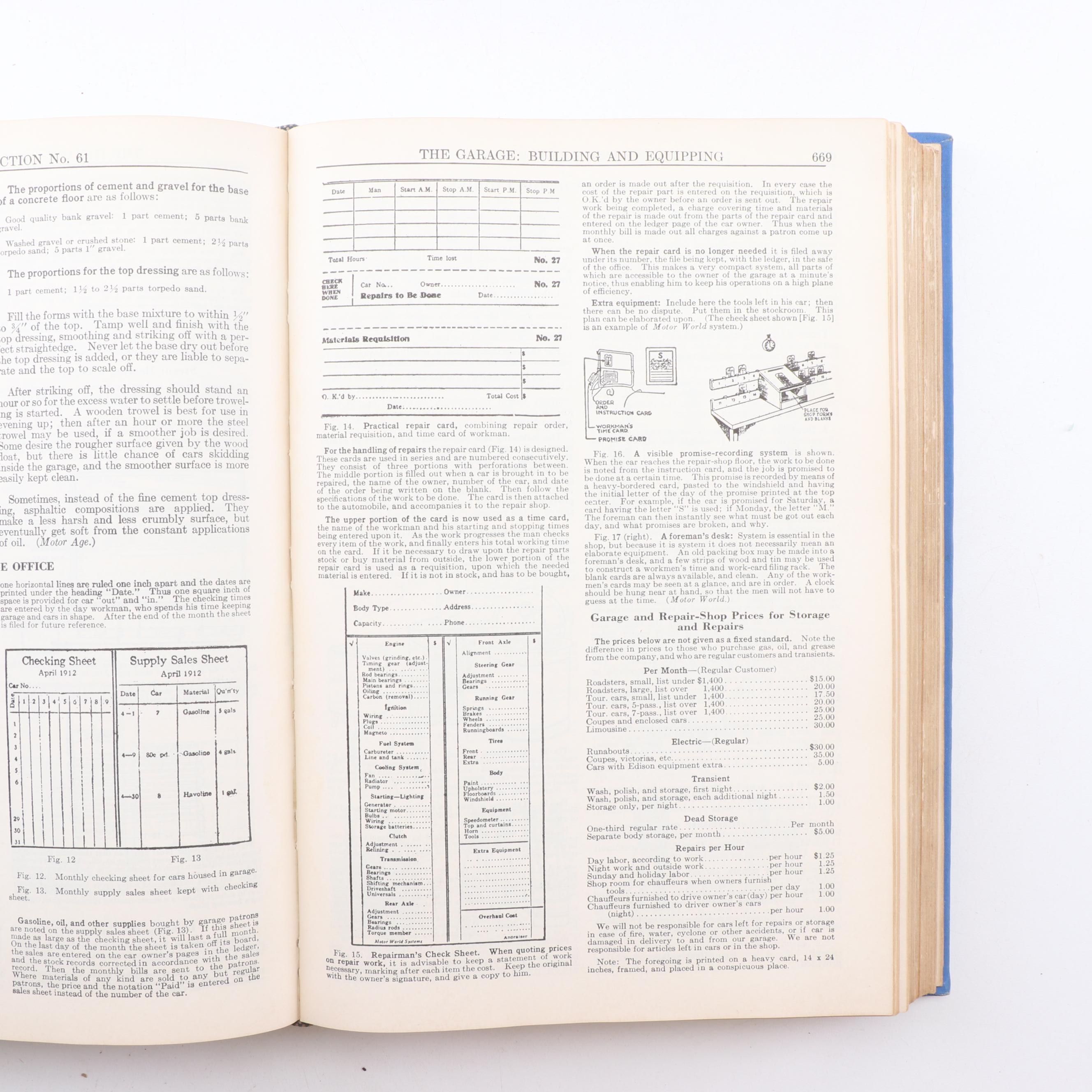 Vintage Motor Vehicle Manuals Including Land Rover, Renault, and More