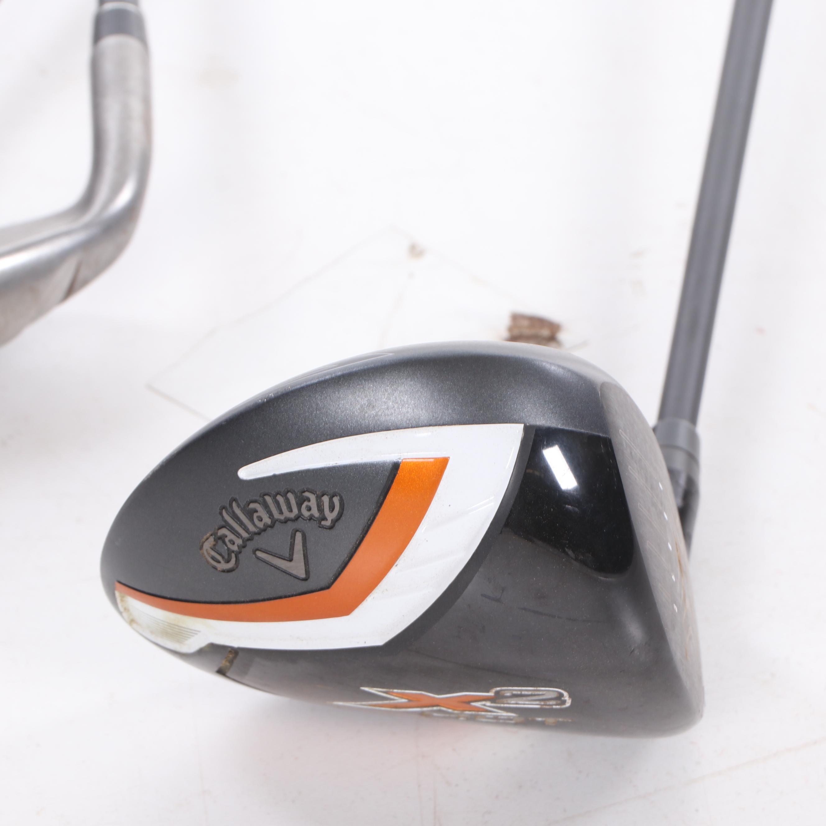 Nike Vapor X Golf Club Bag with Clubs Including Callaway