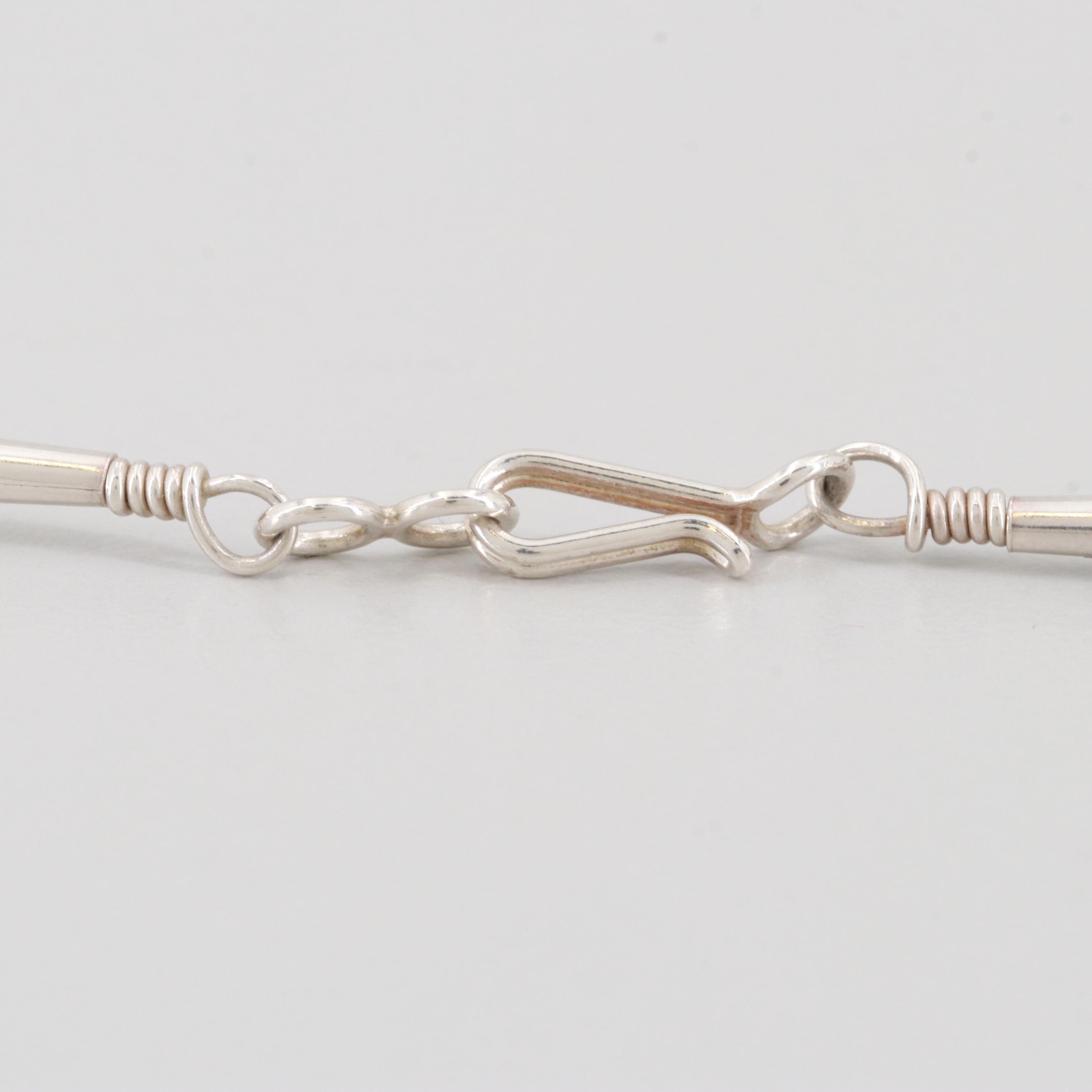 Sterling Silver Liquid Silver Necklace