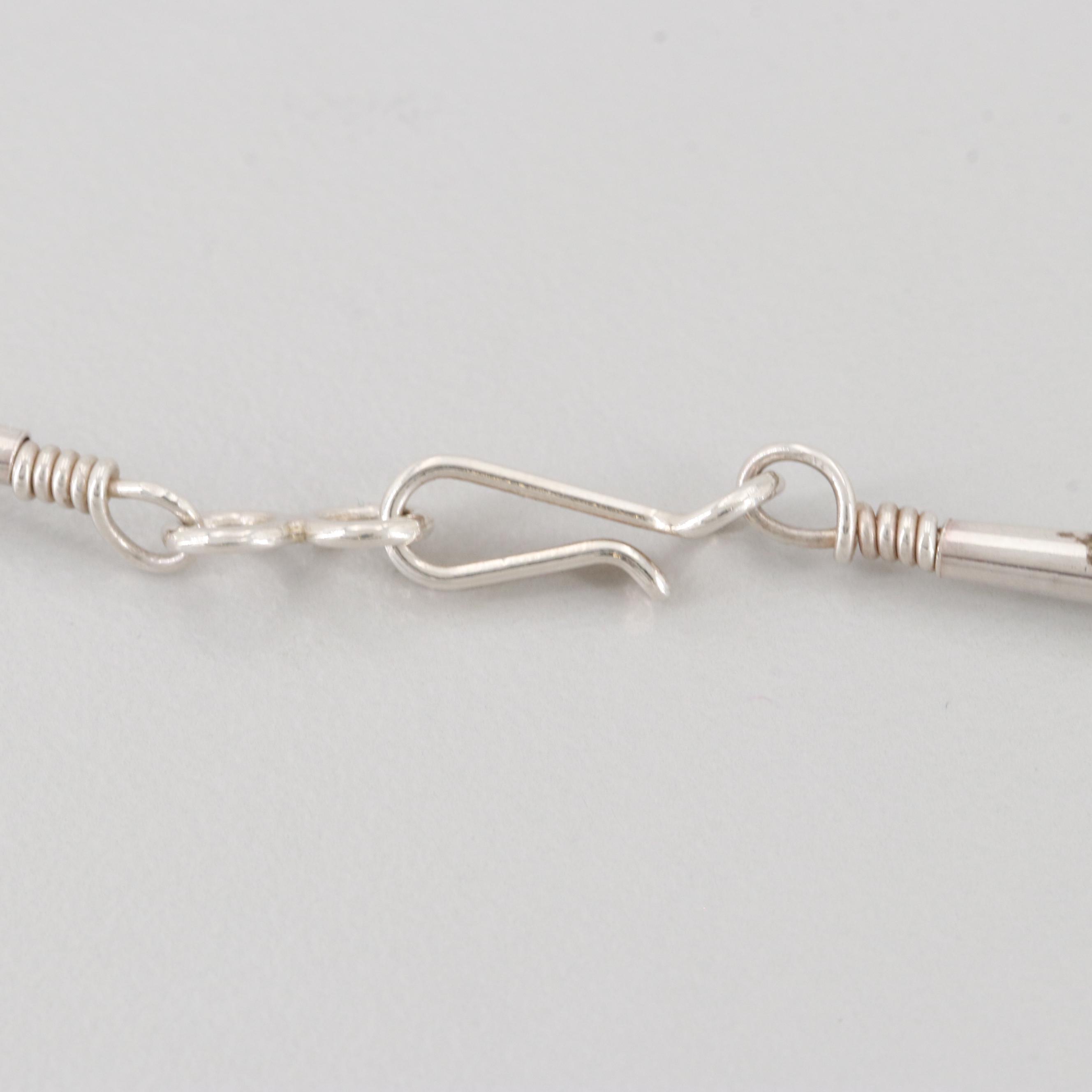 Sterling Silver Liquid Silver Necklace