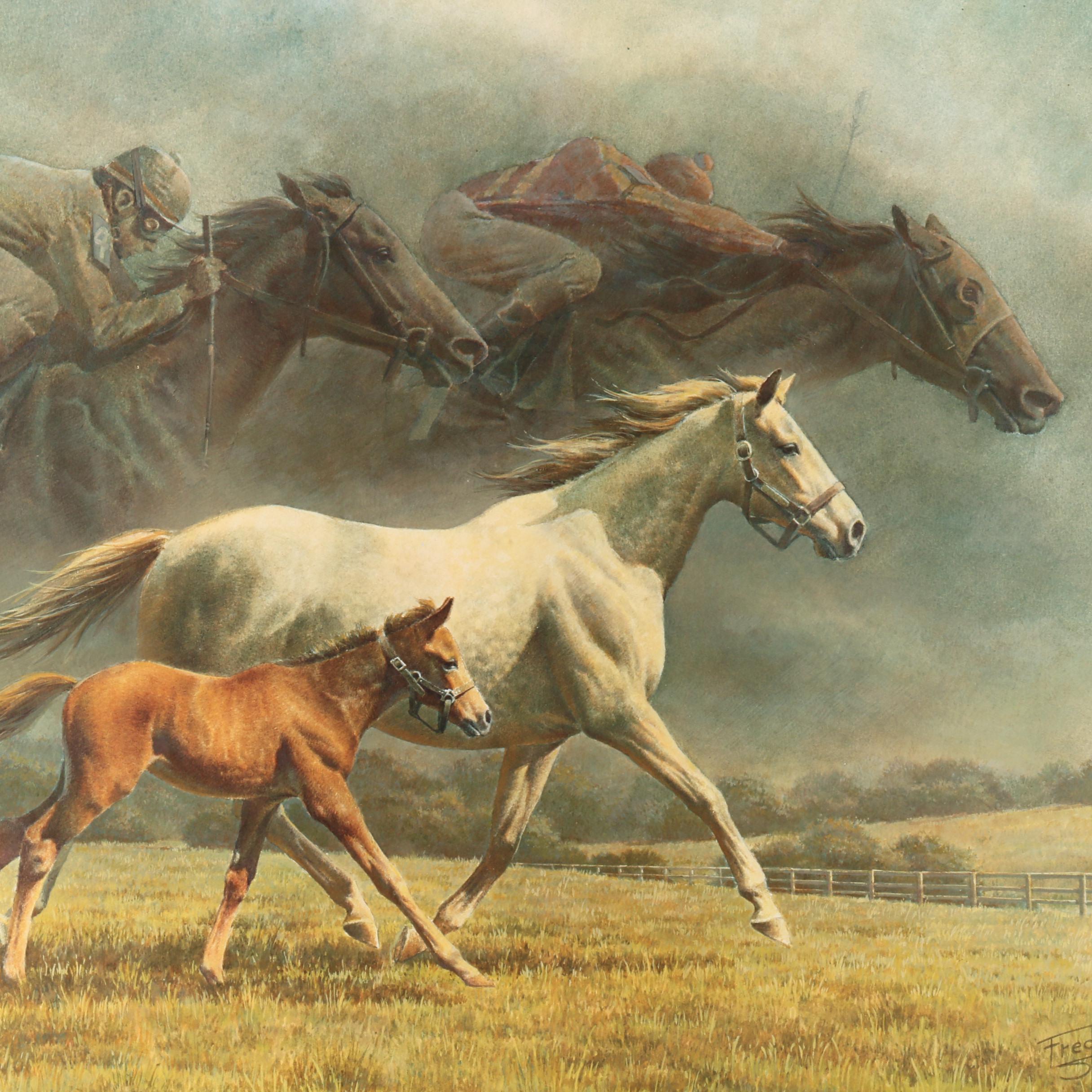 Fred Stone Limited Edition Offset Lithograph "The Eternal Legacy"