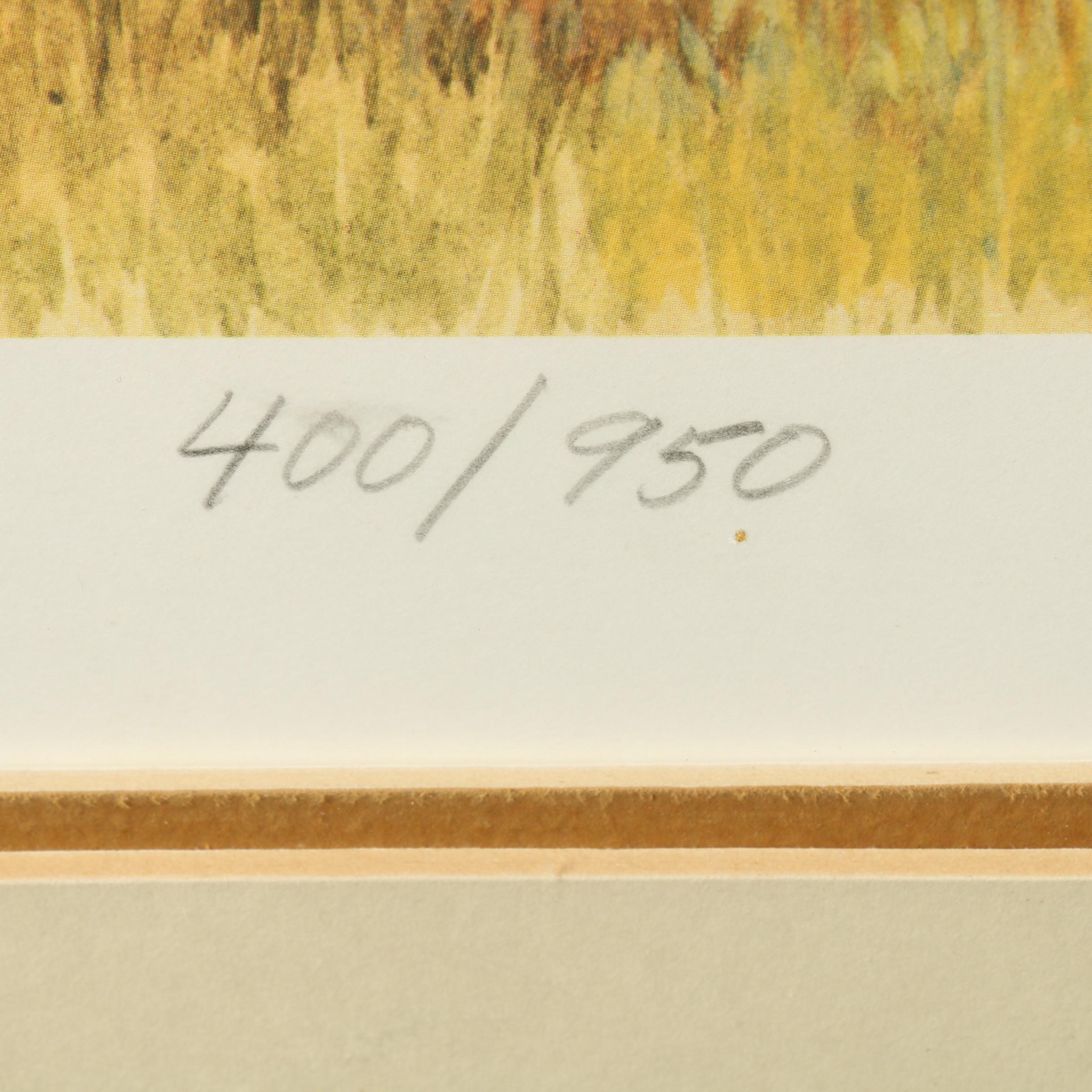 Fred Stone Limited Edition Offset Lithograph "The Eternal Legacy"