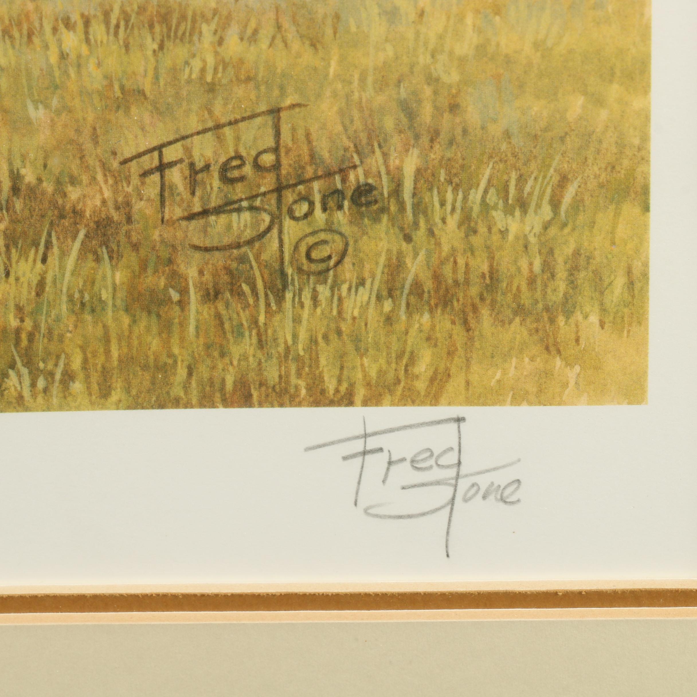 Fred Stone Limited Edition Offset Lithograph "The Eternal Legacy"