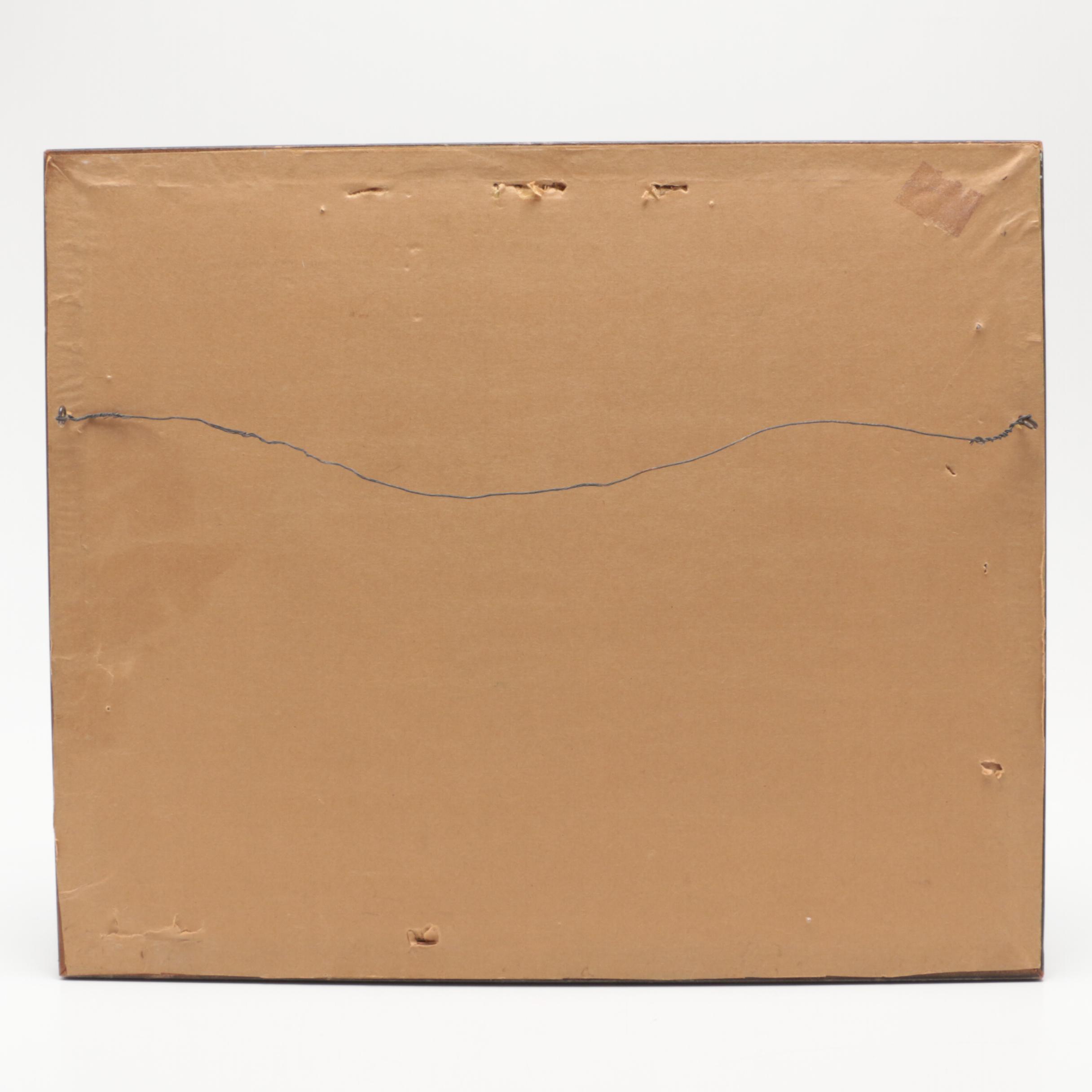 1980 White House Christmas Print  "The President's House"