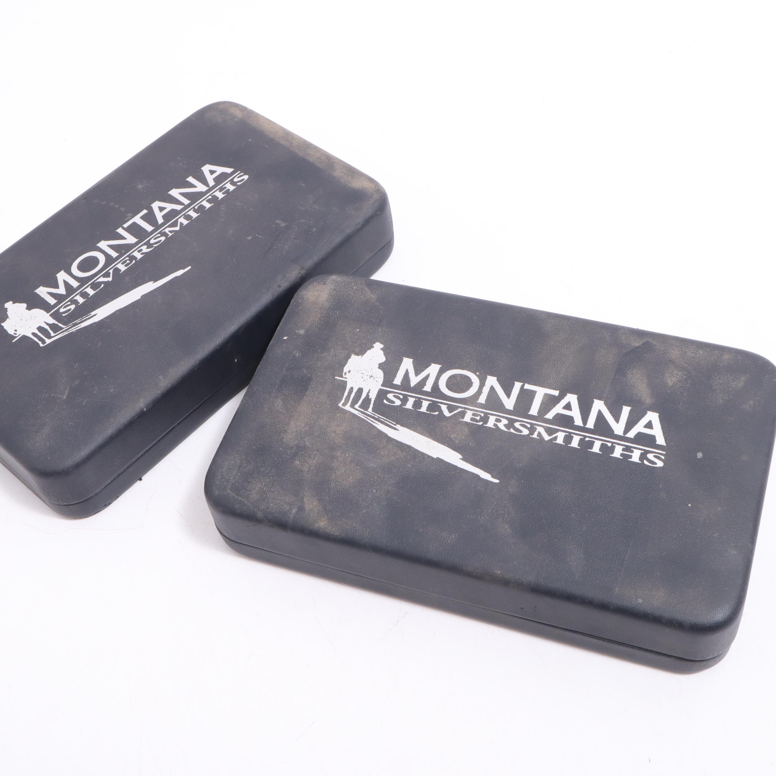 Montana Silversmiths "All American Quarter Horse Congress" Belt Buckles