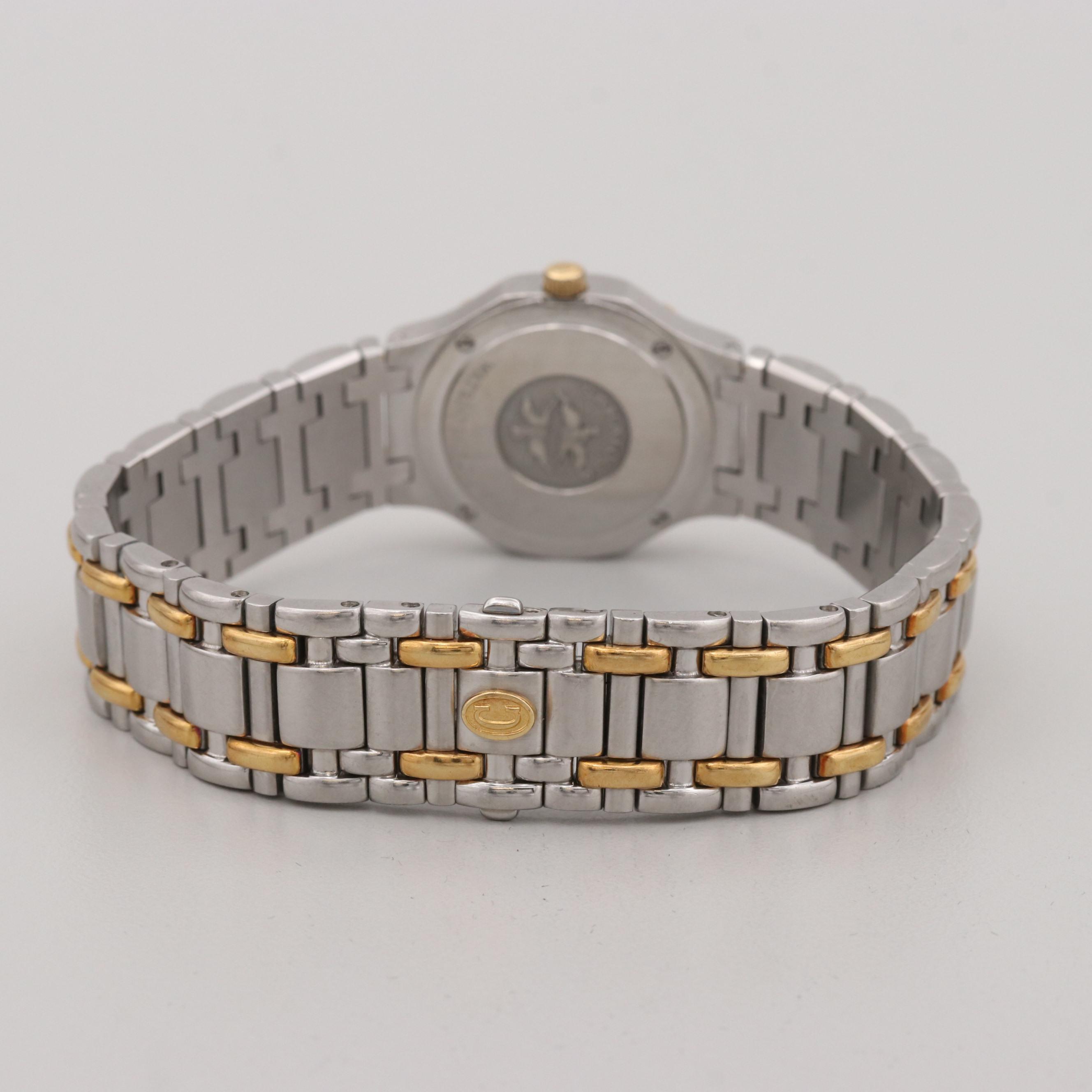 Concord Saratoga 18K Yellow Gold and Stainless Steel Watch