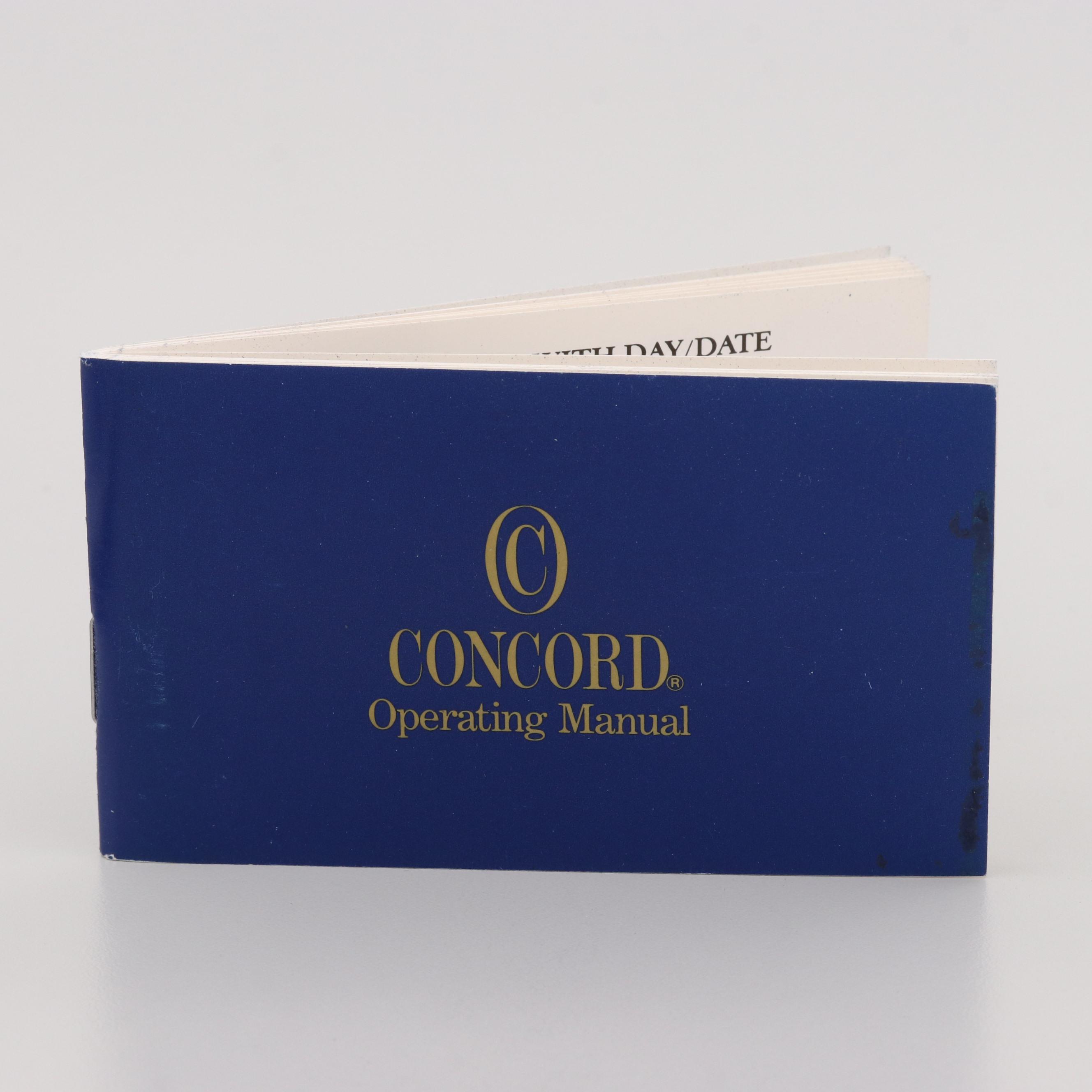 Concord Saratoga 18K Yellow Gold and Stainless Steel Watch