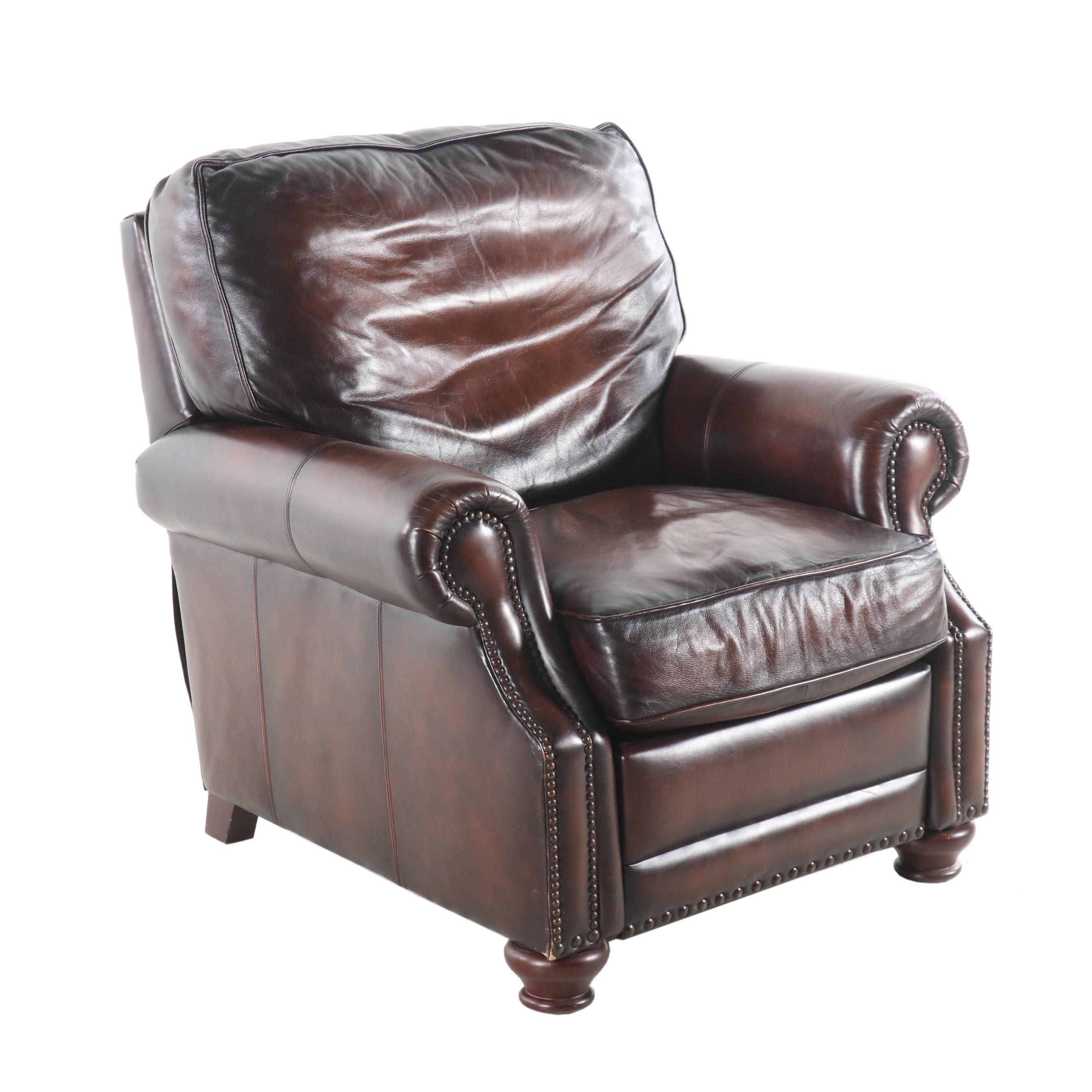 Contemporary Haverty's Leather Recliner
