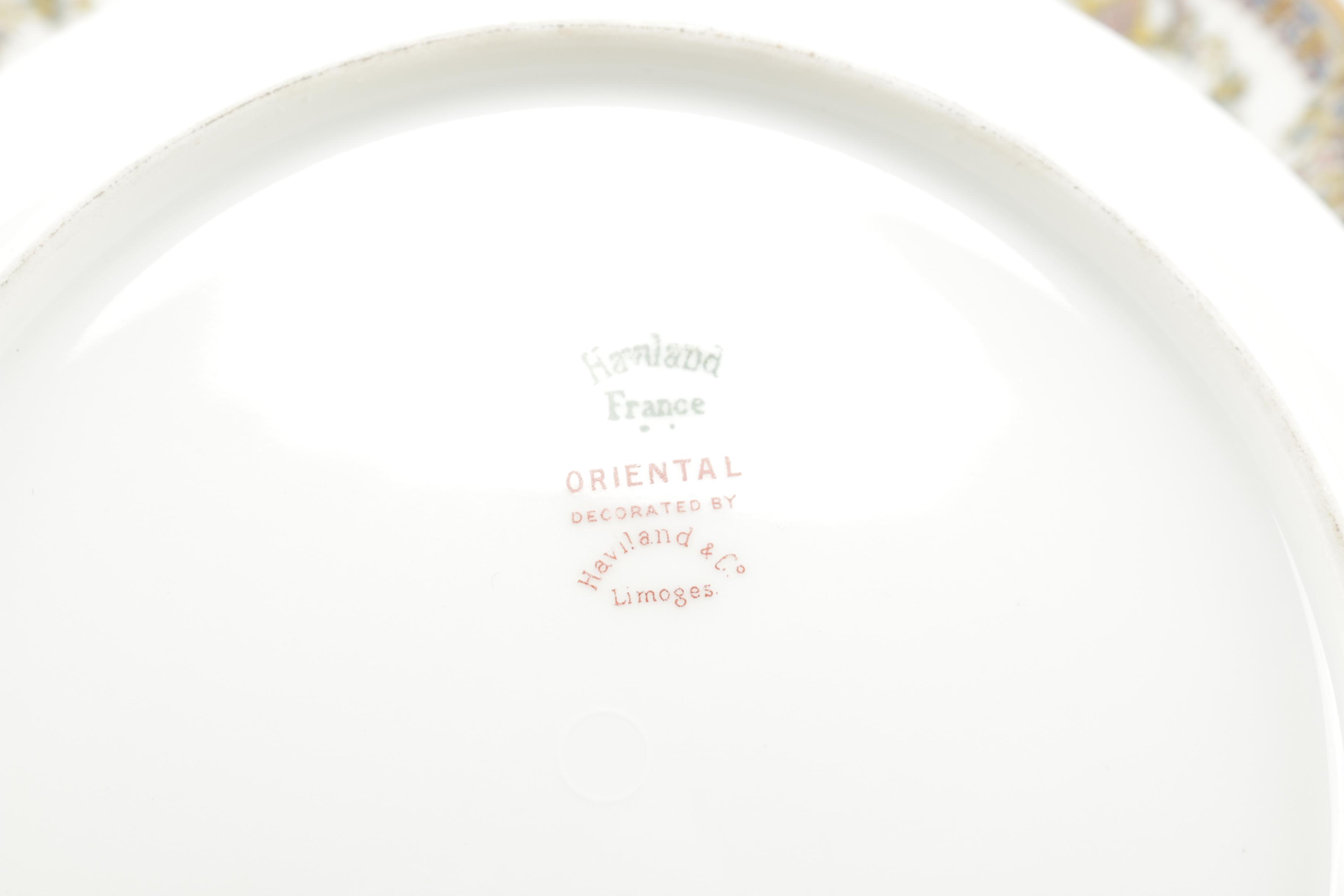 Haviland "Oriental" Porcelain Bowls, Early 20th Century