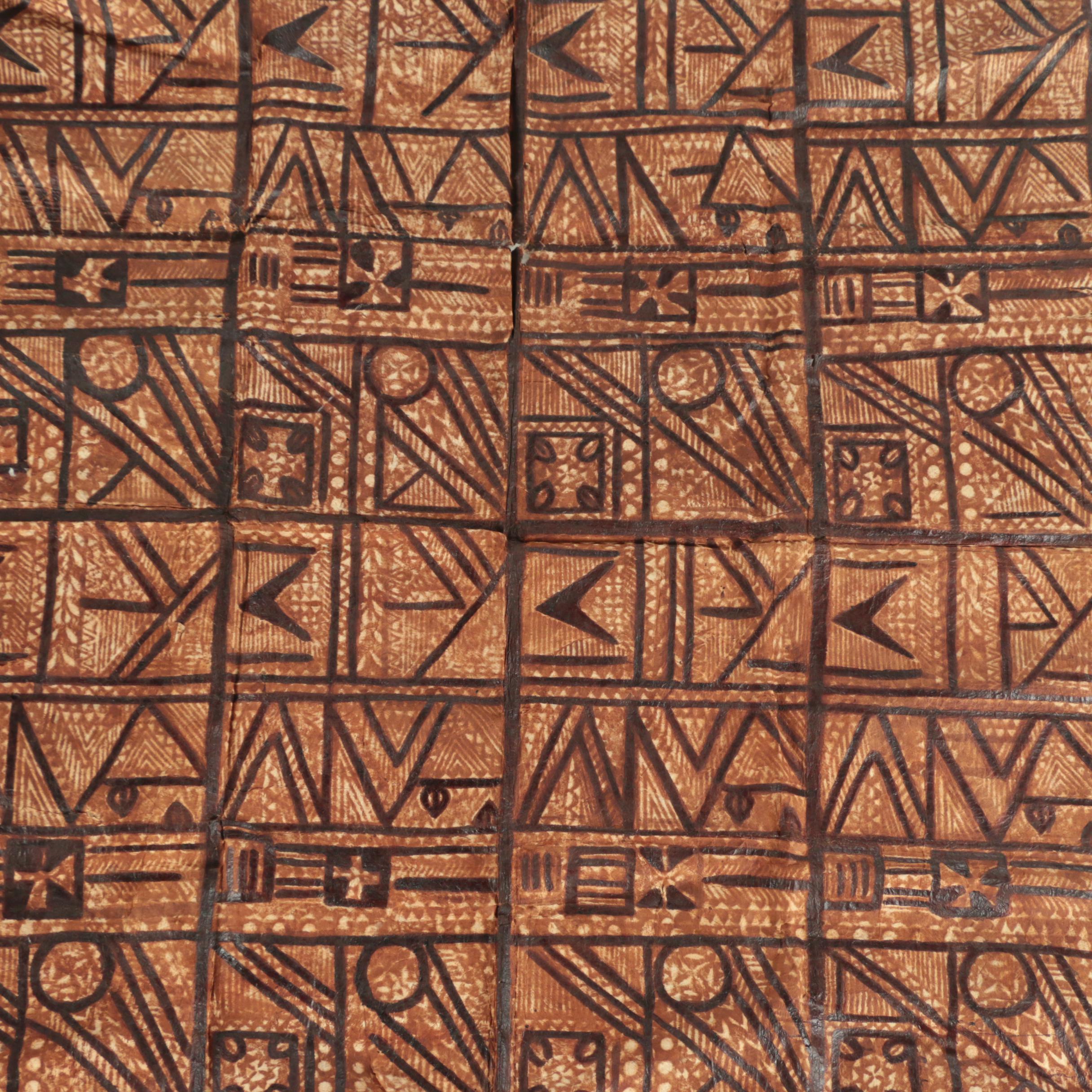 Siapo (Tapa Cloth) from Samoa