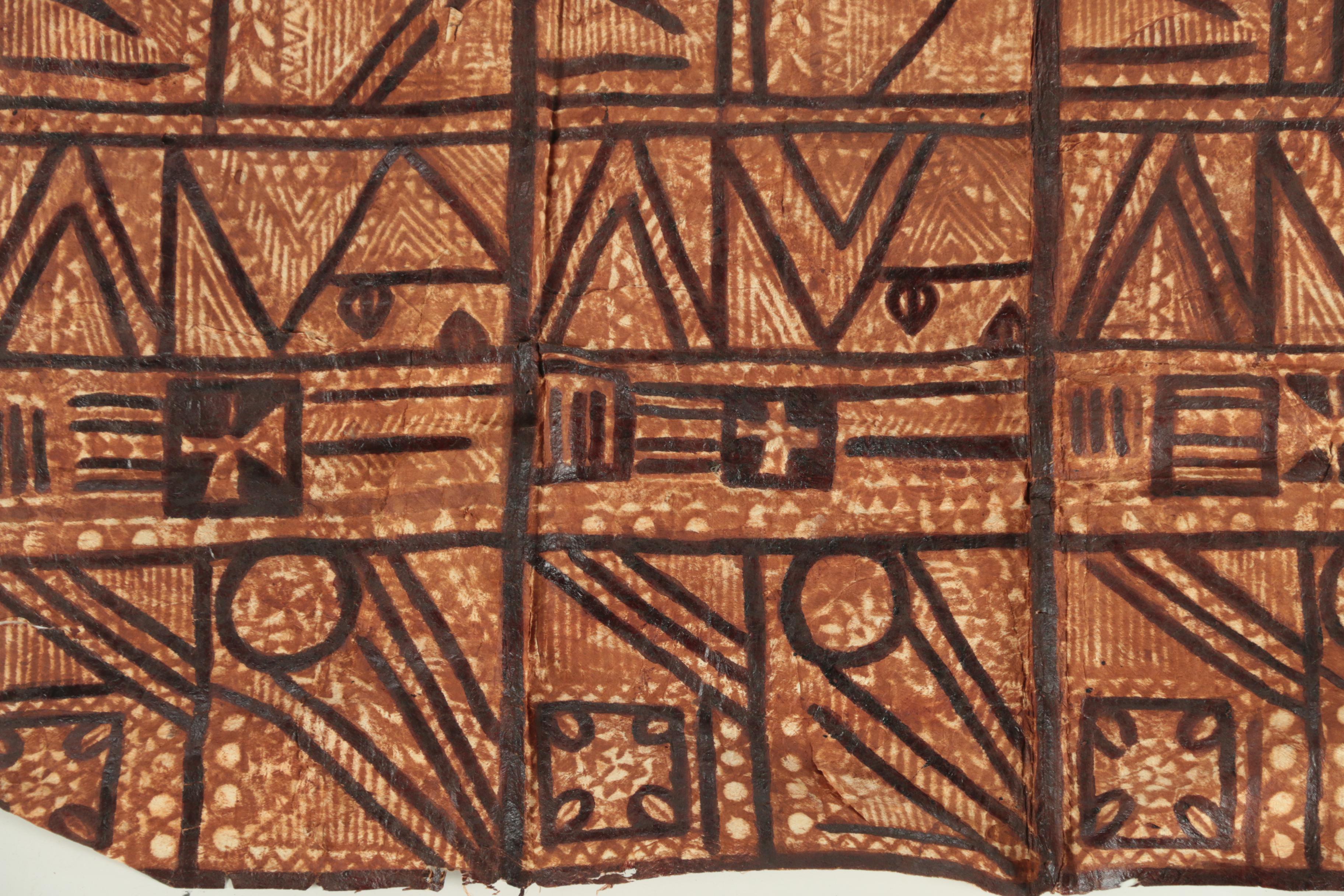 Siapo (Tapa Cloth) from Samoa