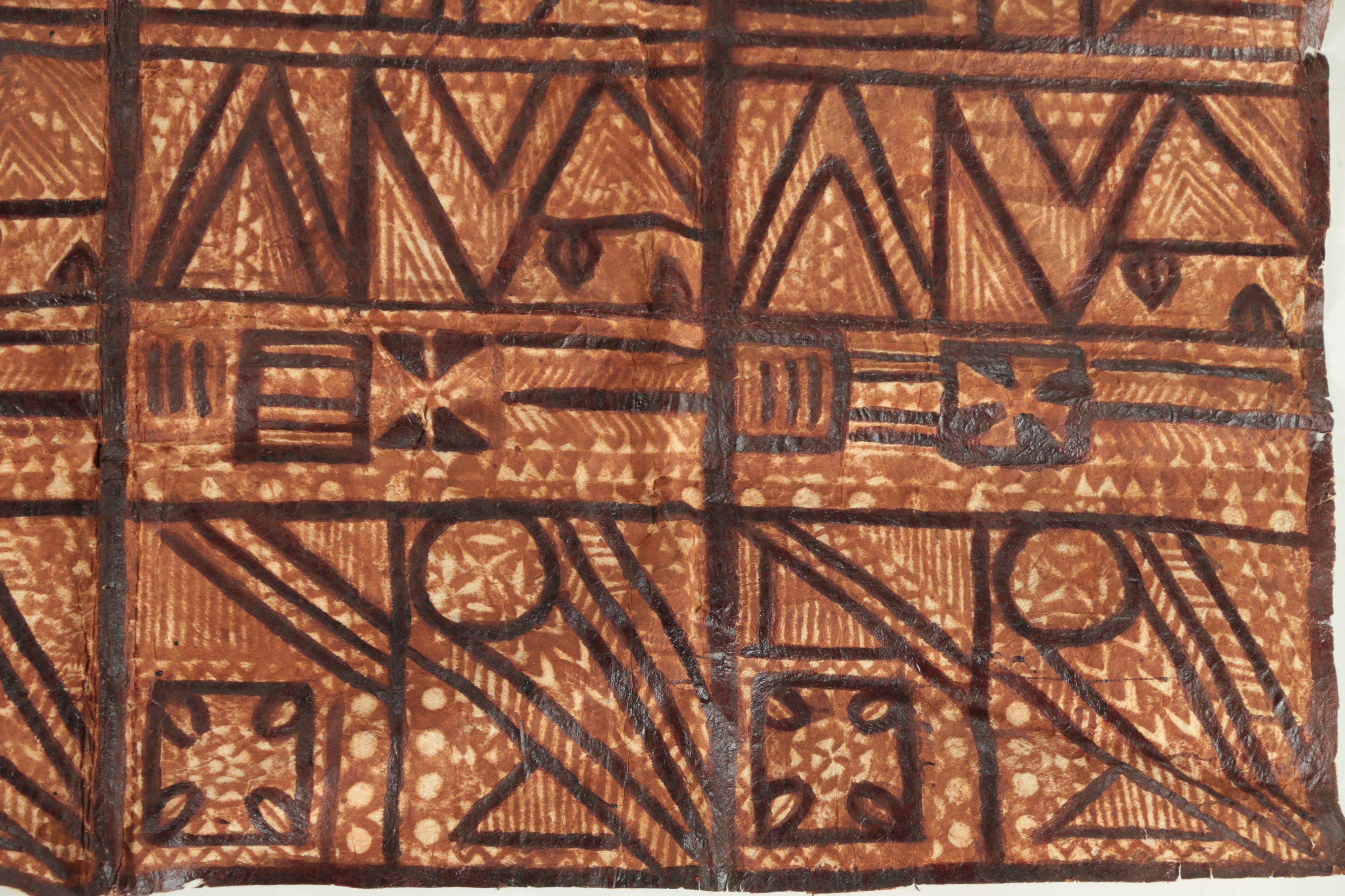 Siapo (Tapa Cloth) from Samoa