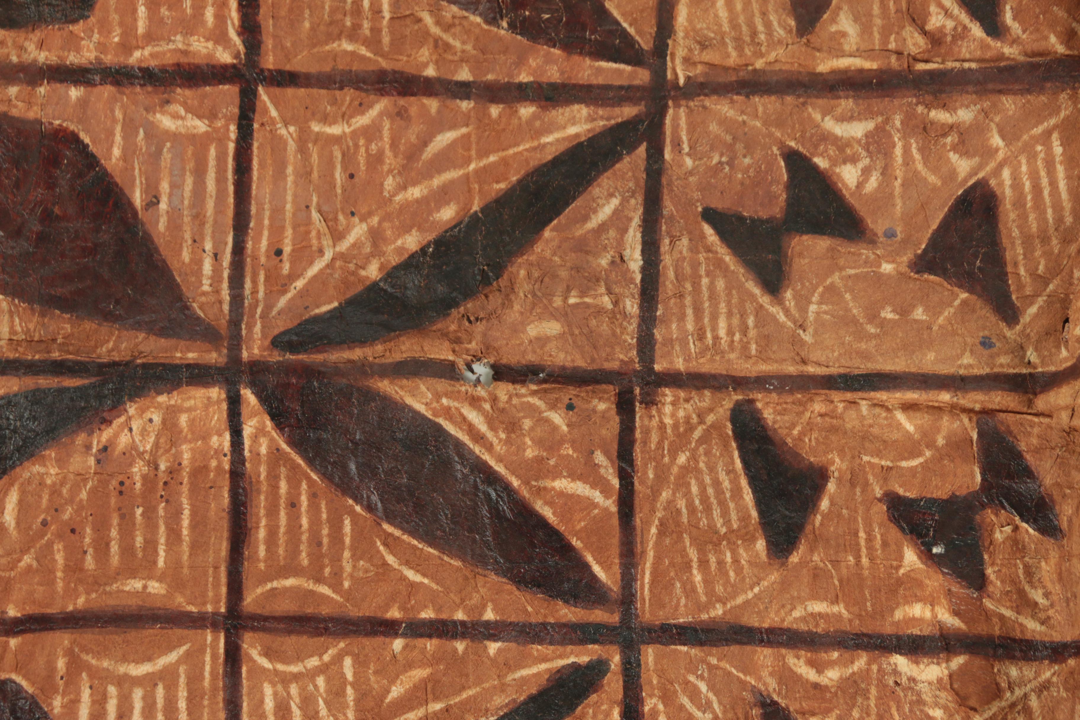 Siapo (Tapa Cloth) from Samoa