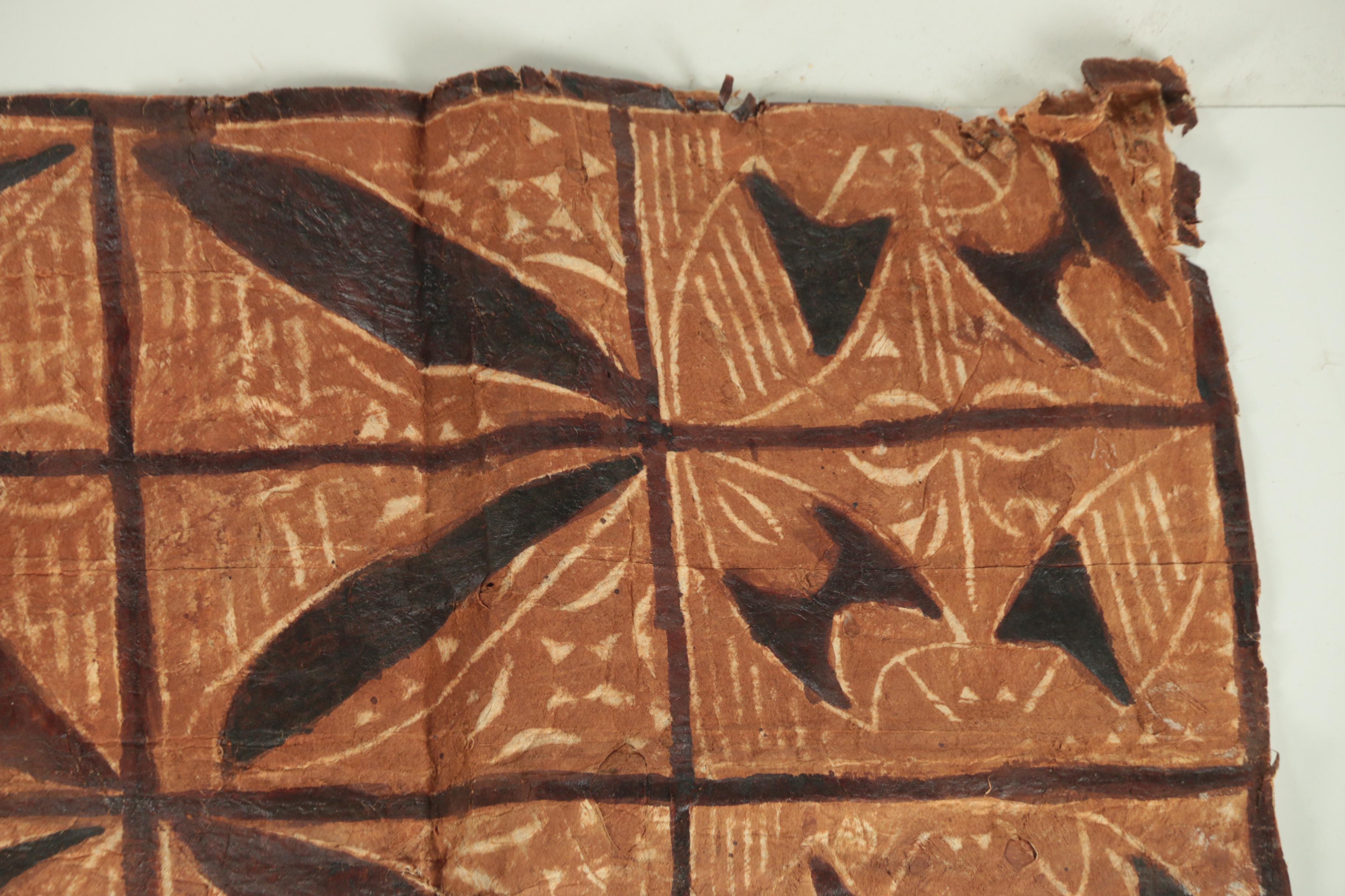 Siapo (Tapa Cloth) from Samoa