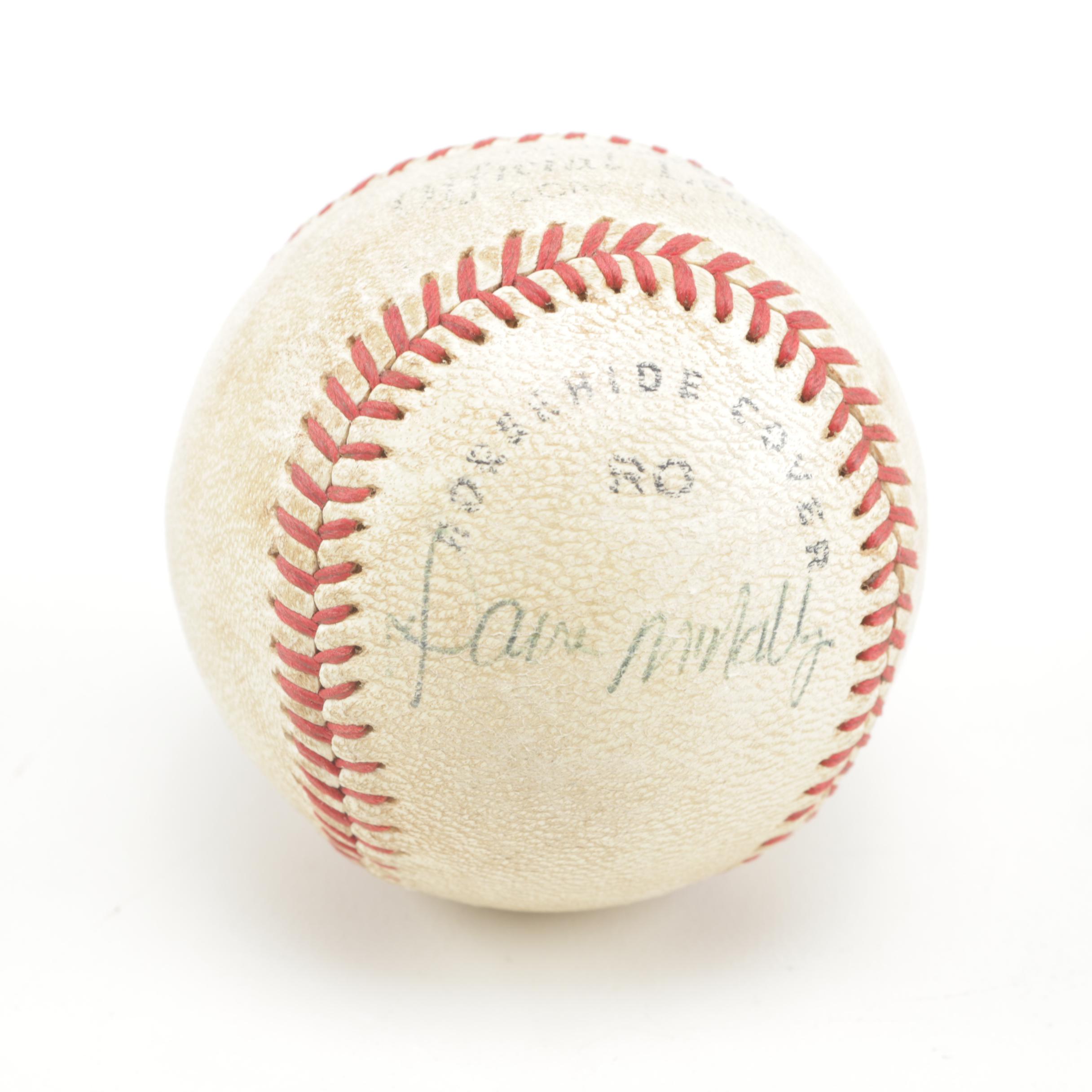 Brooks Robinson and Dave McNally Signed Baseball