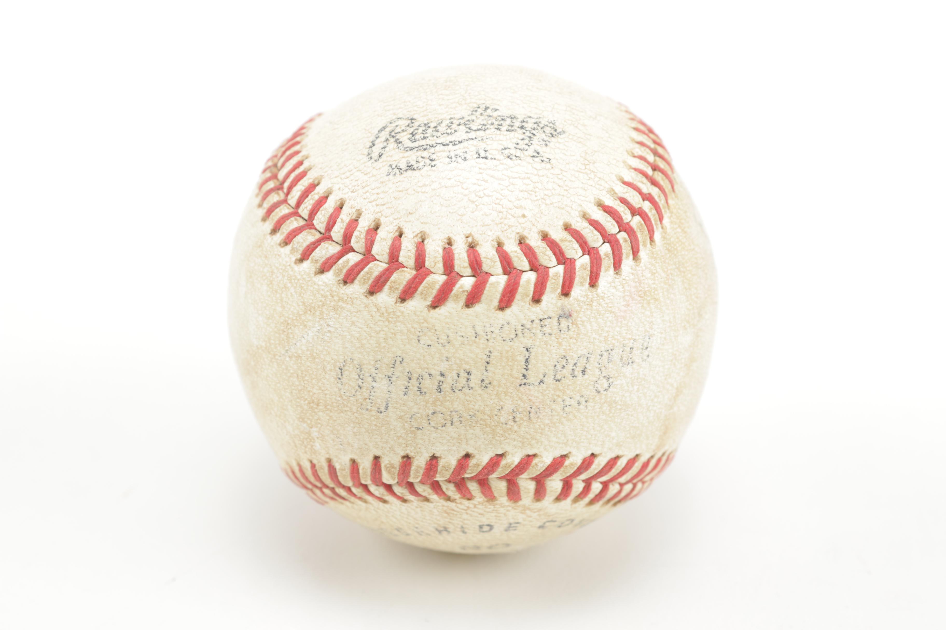 Brooks Robinson and Dave McNally Signed Baseball