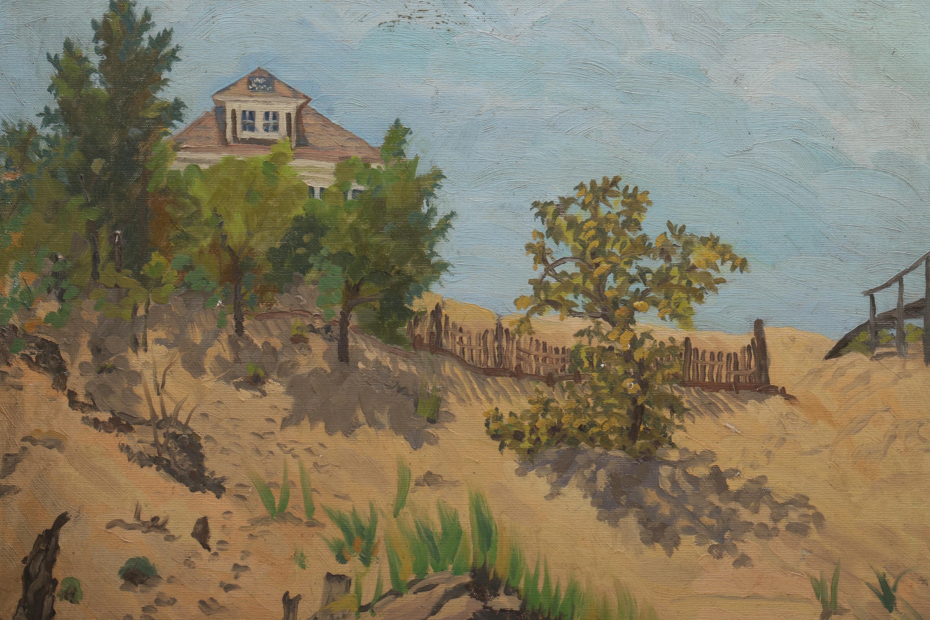 Emil Armin Oil Painting "Morning in the Dunes"