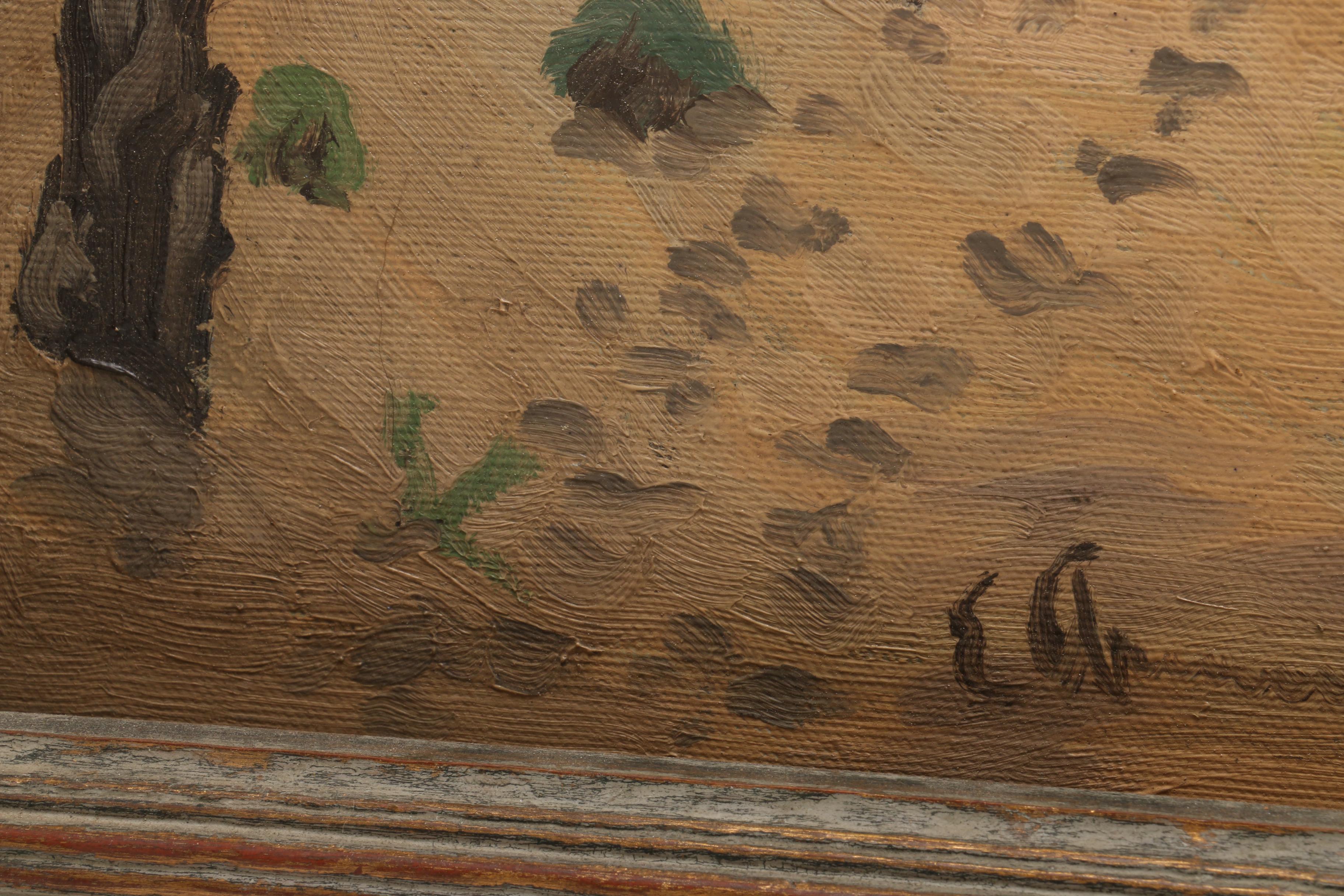 Emil Armin Oil Painting "Morning in the Dunes"