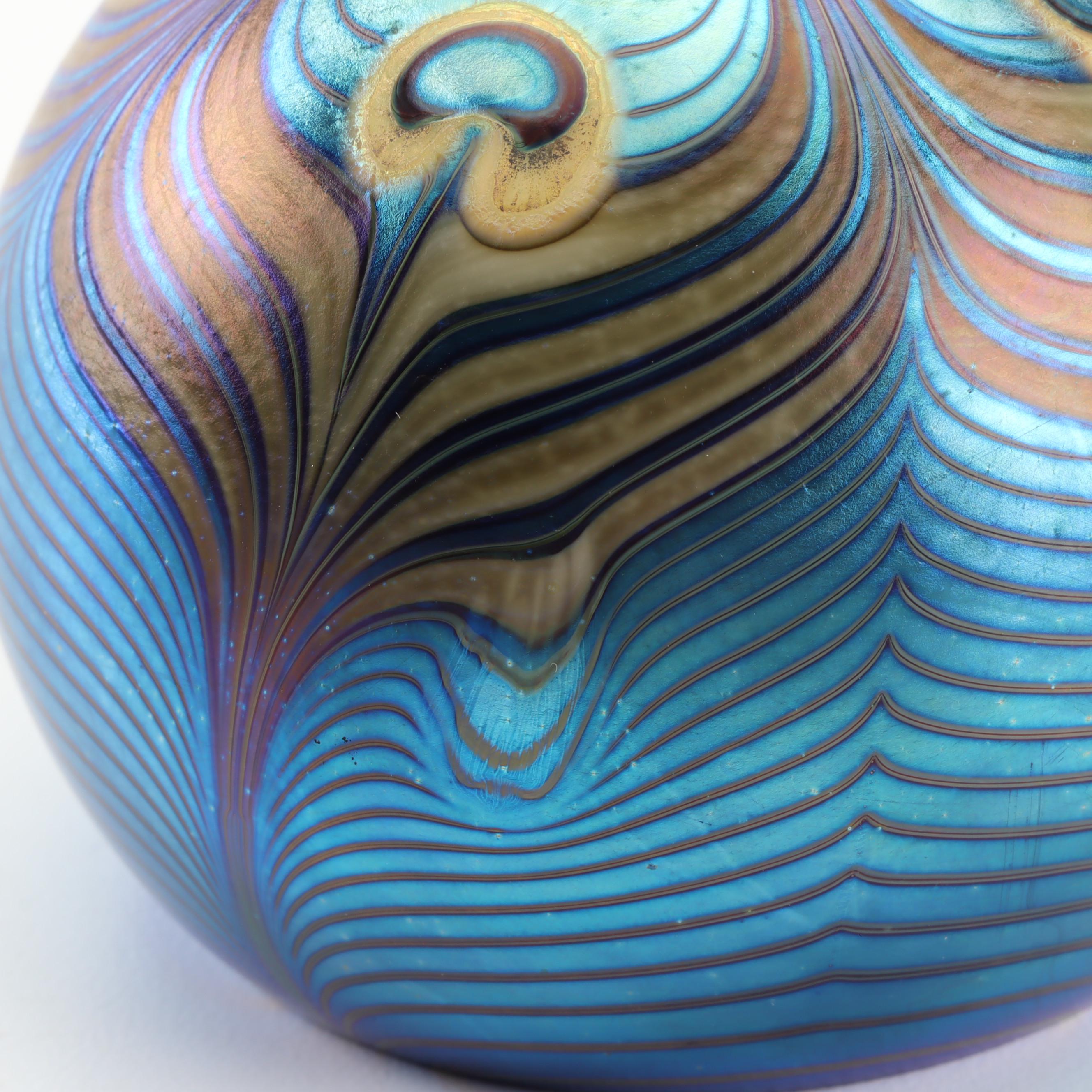 Orient & Flume Glass Paperweight, 1977