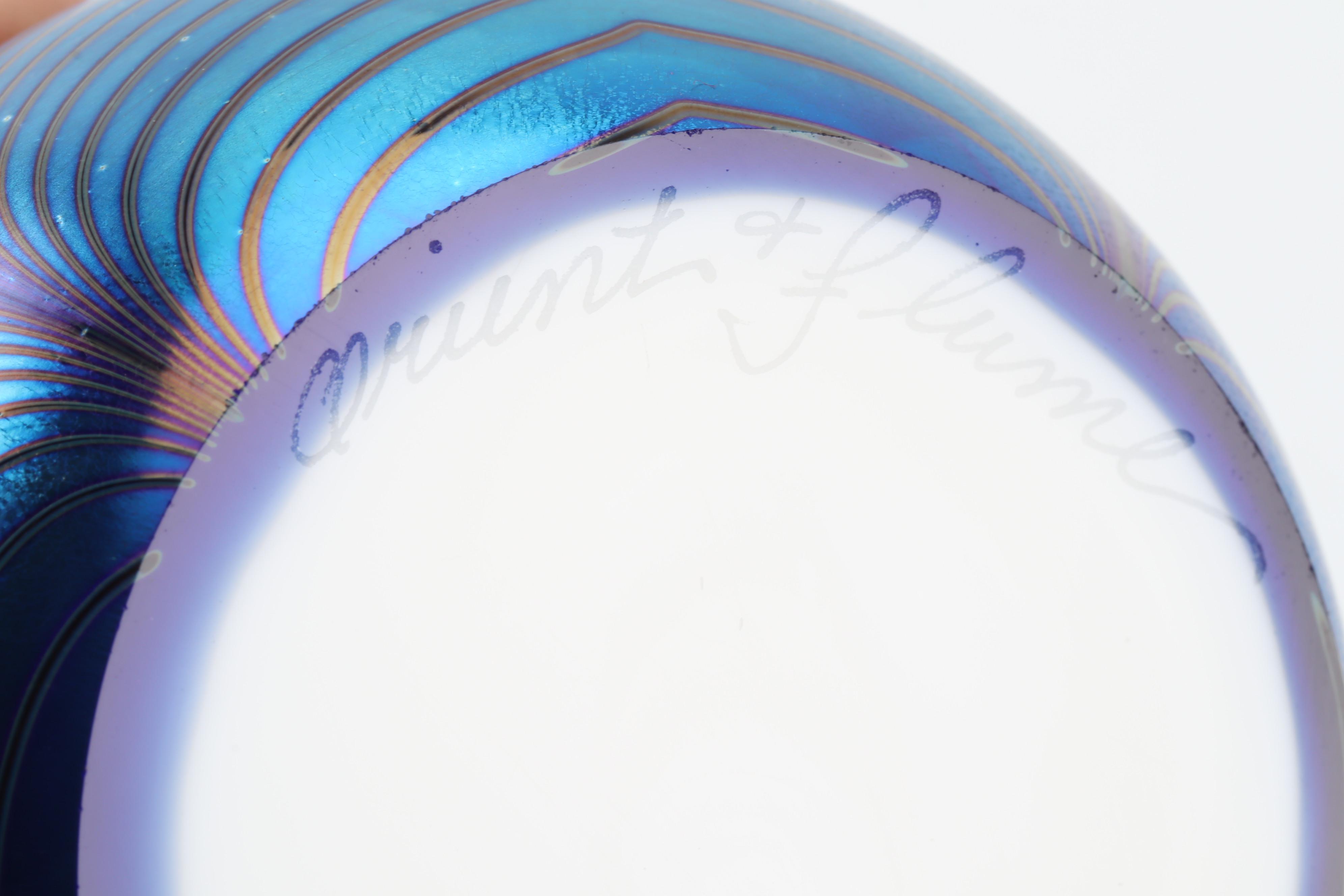 Orient & Flume Glass Paperweight, 1977