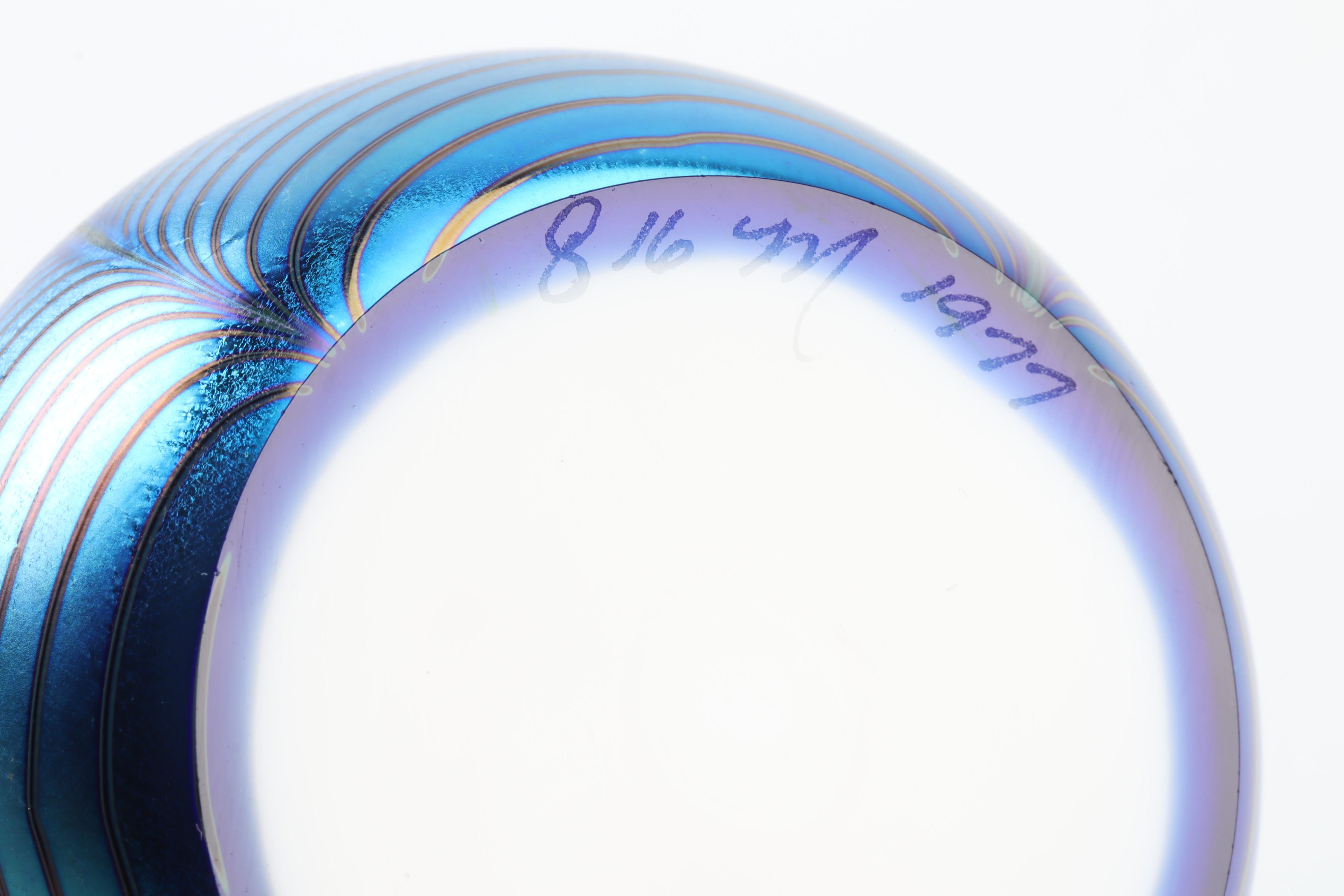 Orient & Flume Glass Paperweight, 1977