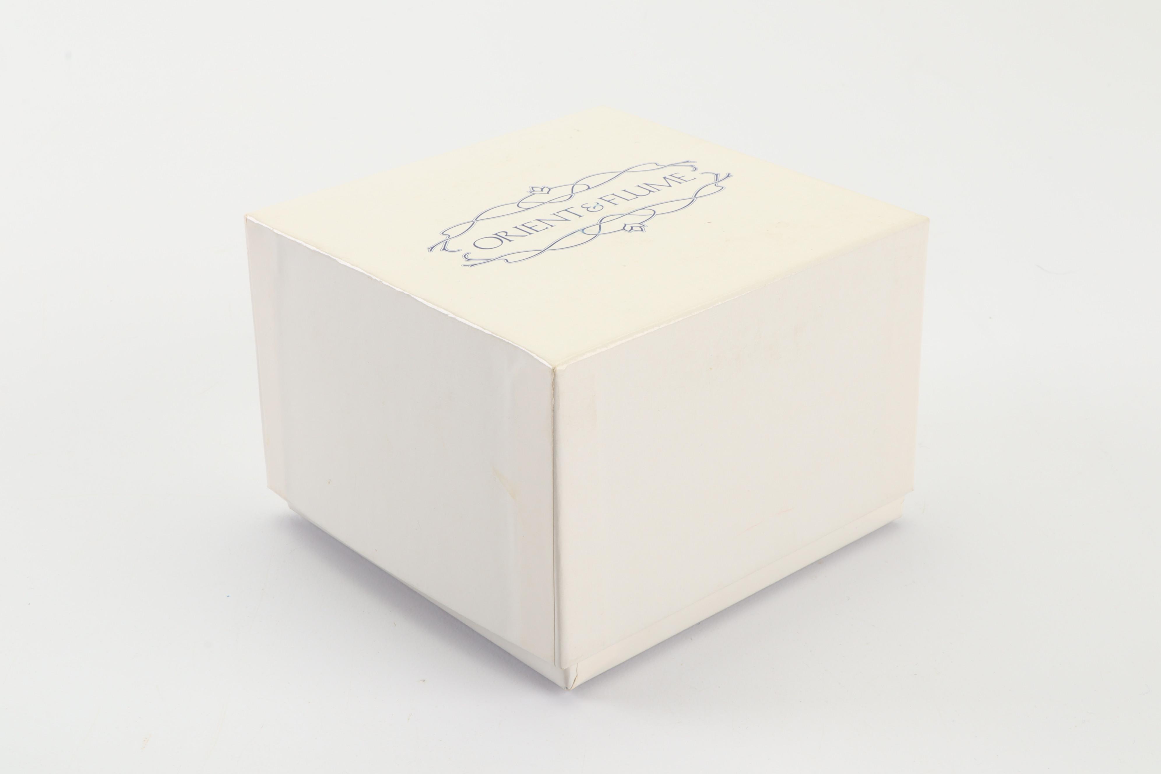 Orient & Flume Glass Paperweight, 1977