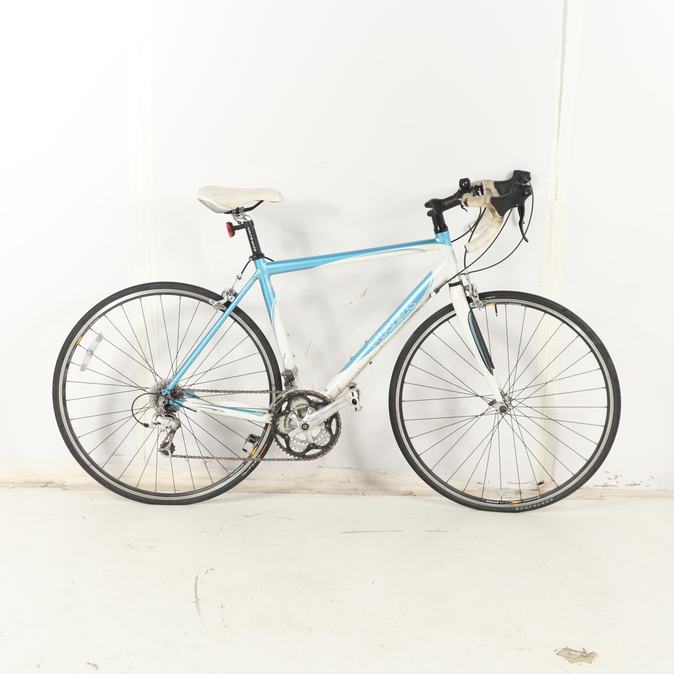 Trek 1.2 Alpha Aluminum Bontrager 56CM Road Bike with CycleOps Trainer