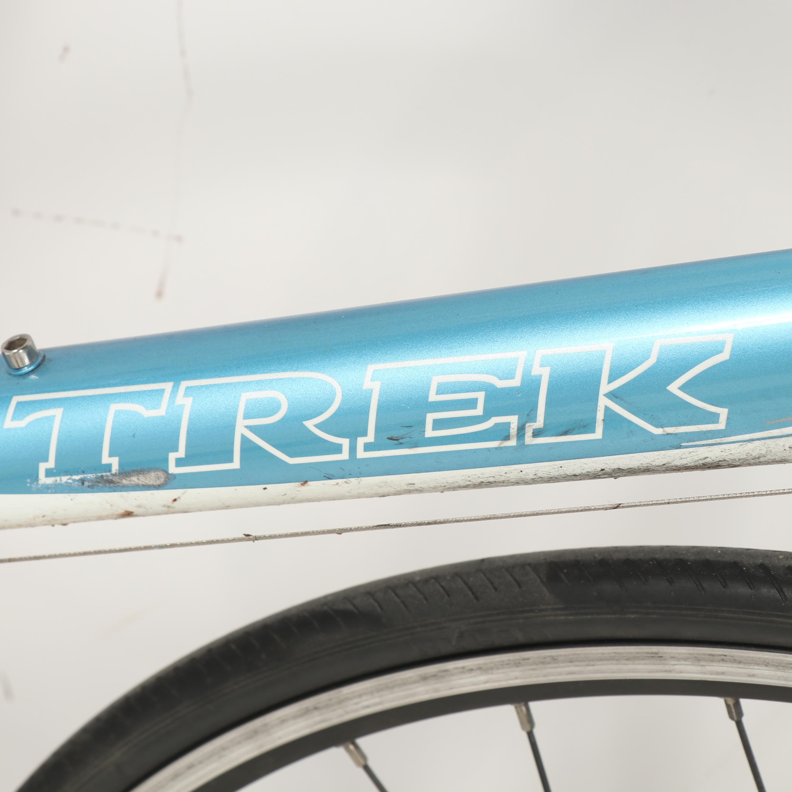 Trek 1.2 Alpha Aluminum Bontrager 56CM Road Bike with CycleOps Trainer