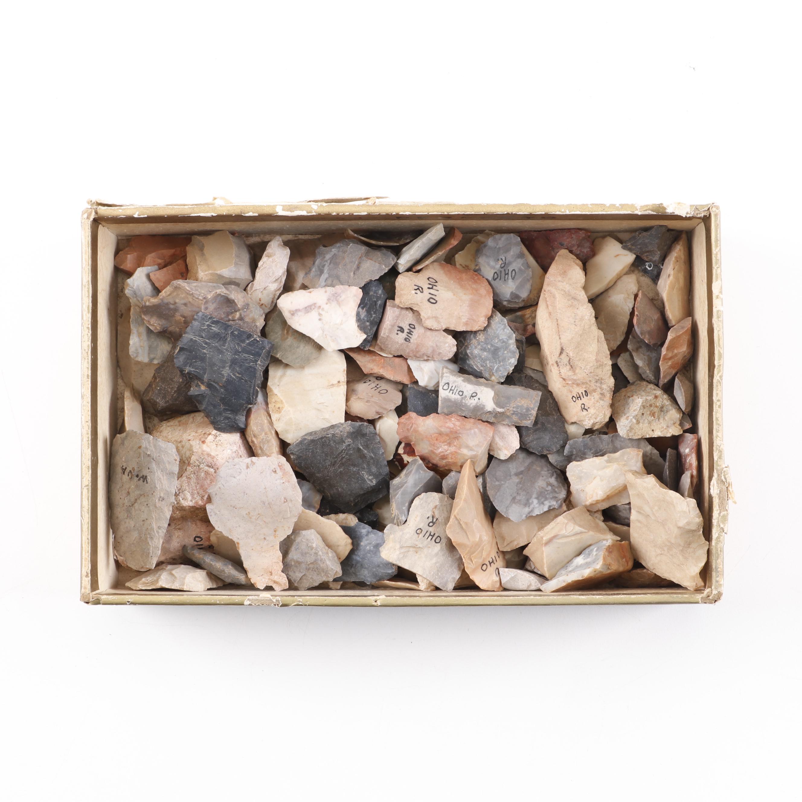 Native American Projectile Points and Lithic Debitage,  Ohio and West Virginia