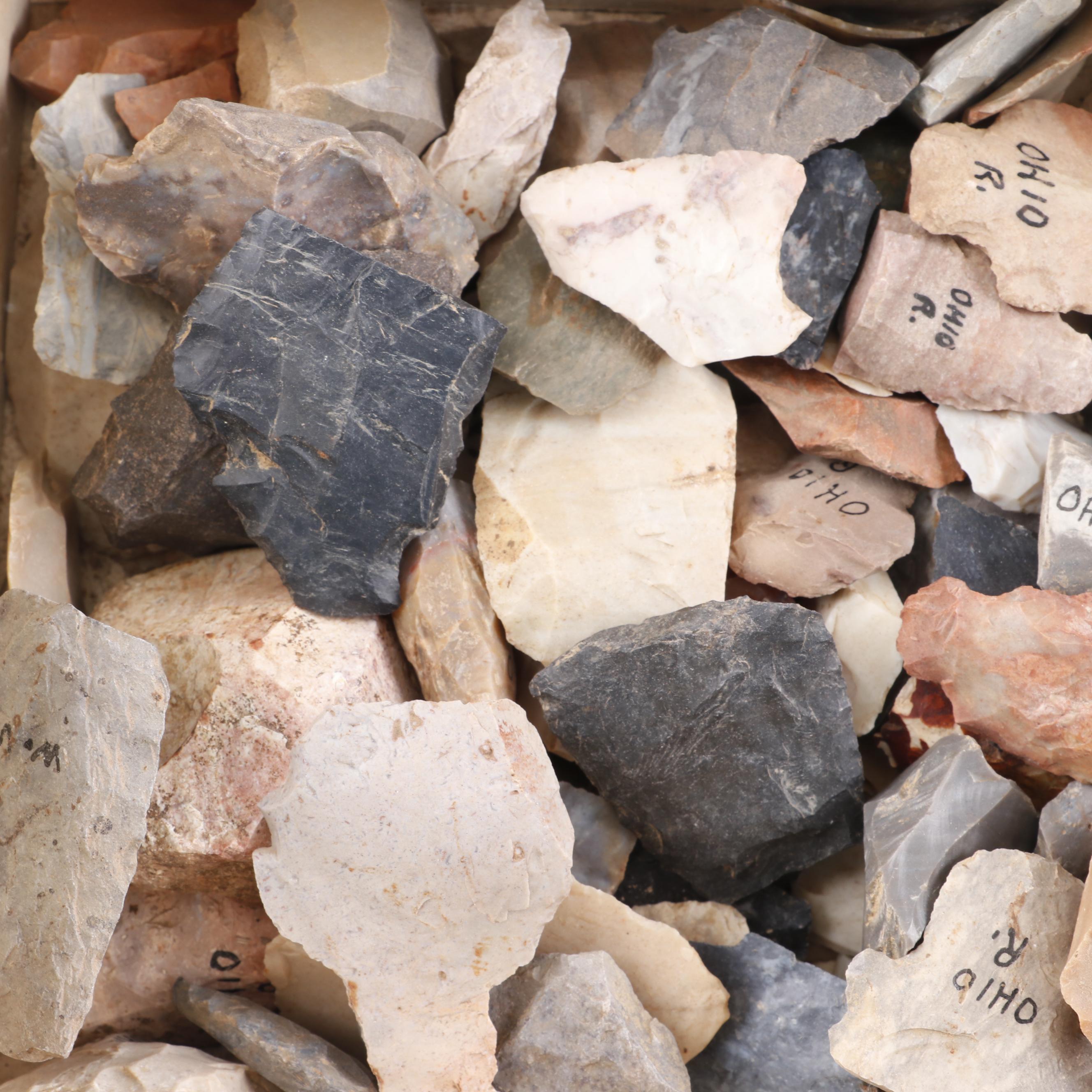 Native American Projectile Points and Lithic Debitage,  Ohio and West Virginia