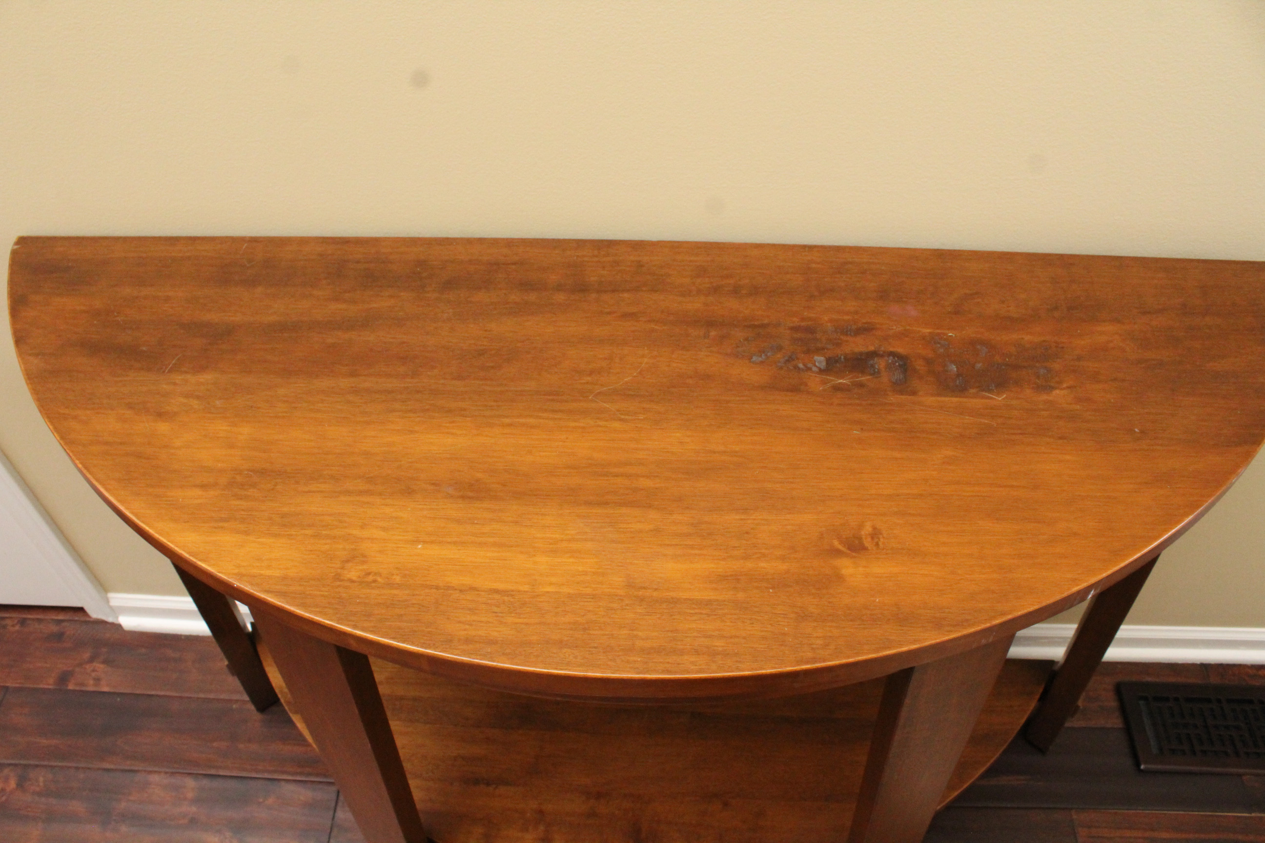 Contemporary Pottery Barn Wooden Coffee Table