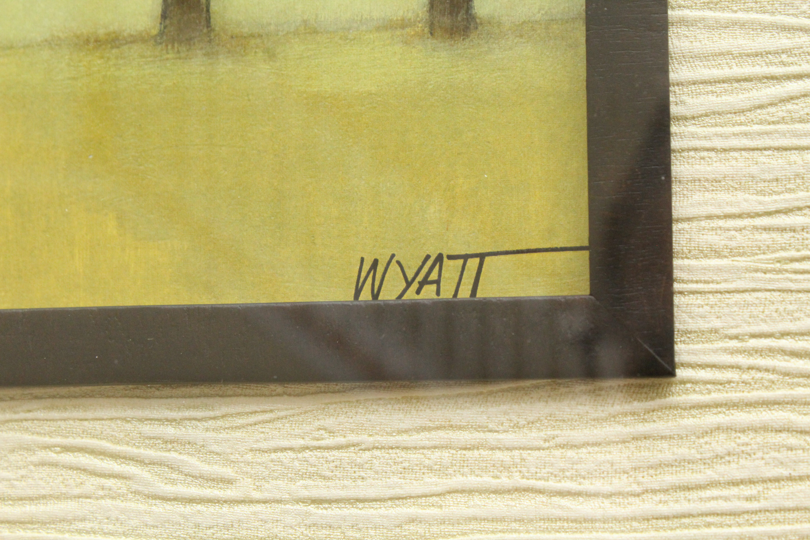 Wyatt Offset Lithograph Landscape Scenes