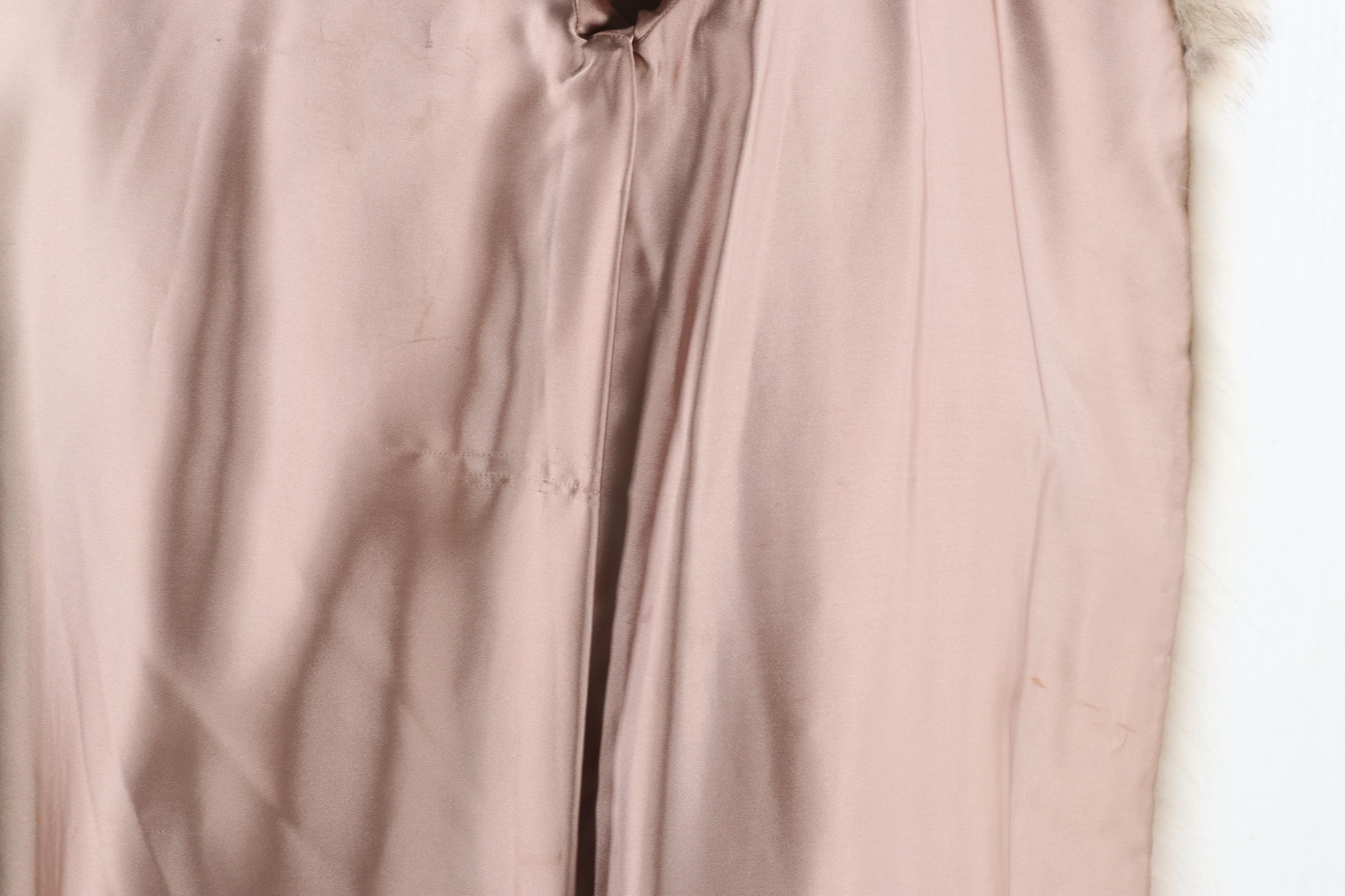 Coyote Fur Full-Length Coat