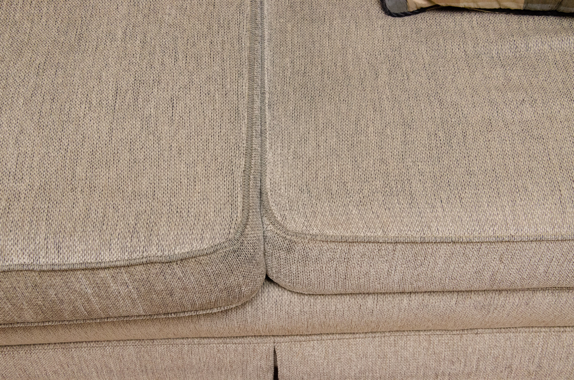 Contemporary Thomasville Upholstered Tweed Sectional Sofa