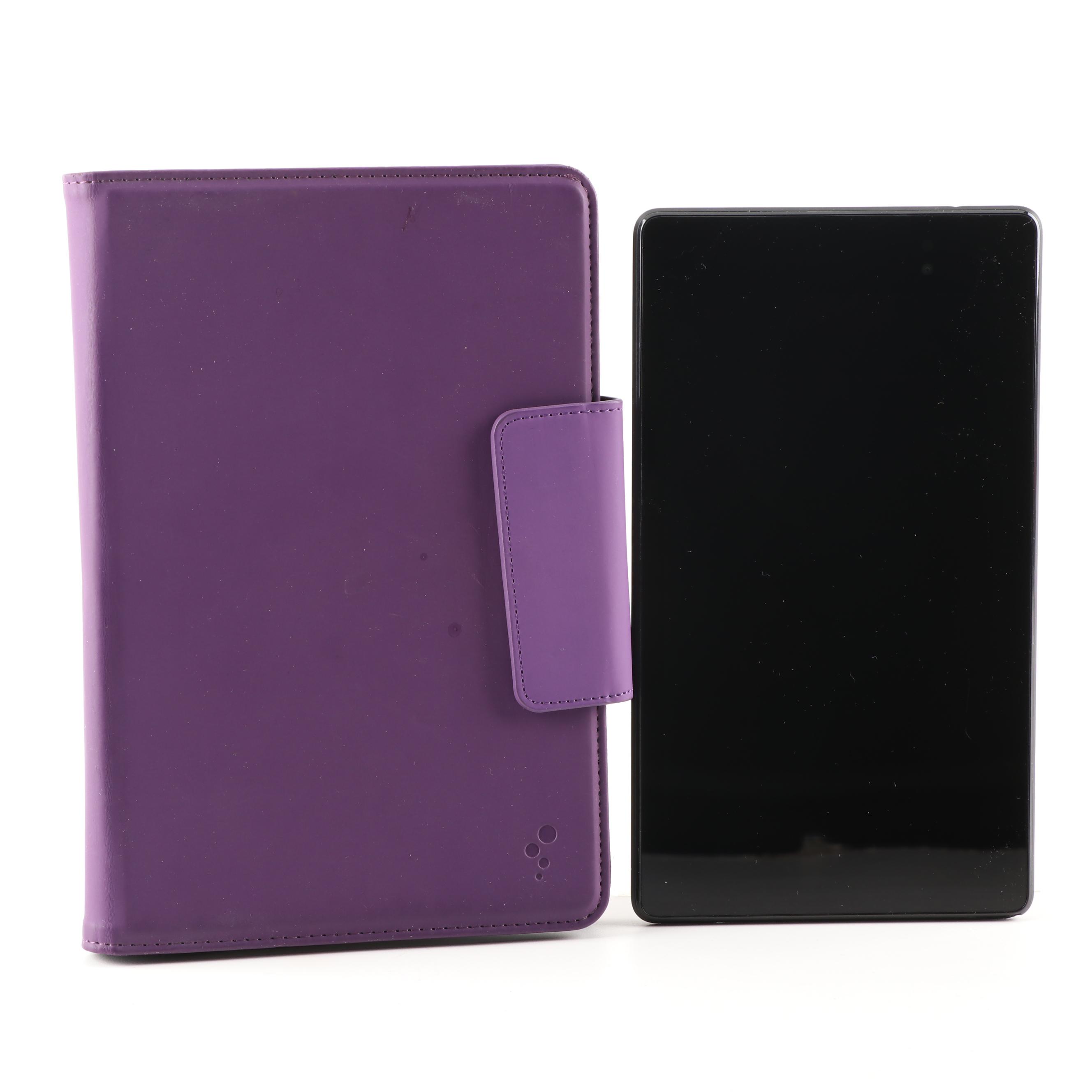 Google Nexus 7 Tablet with Cover