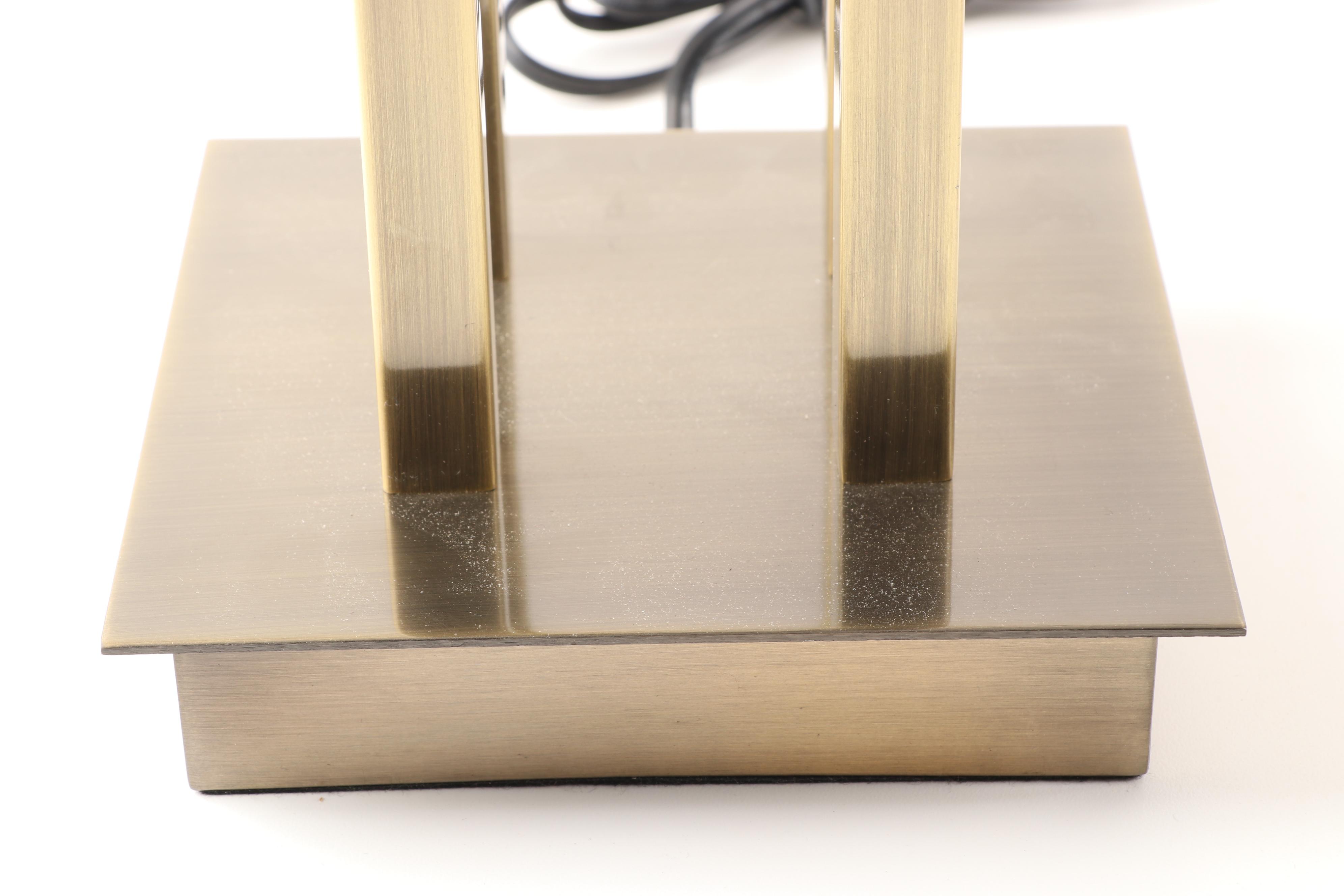 Coaster Brushed Brass Table Lamps