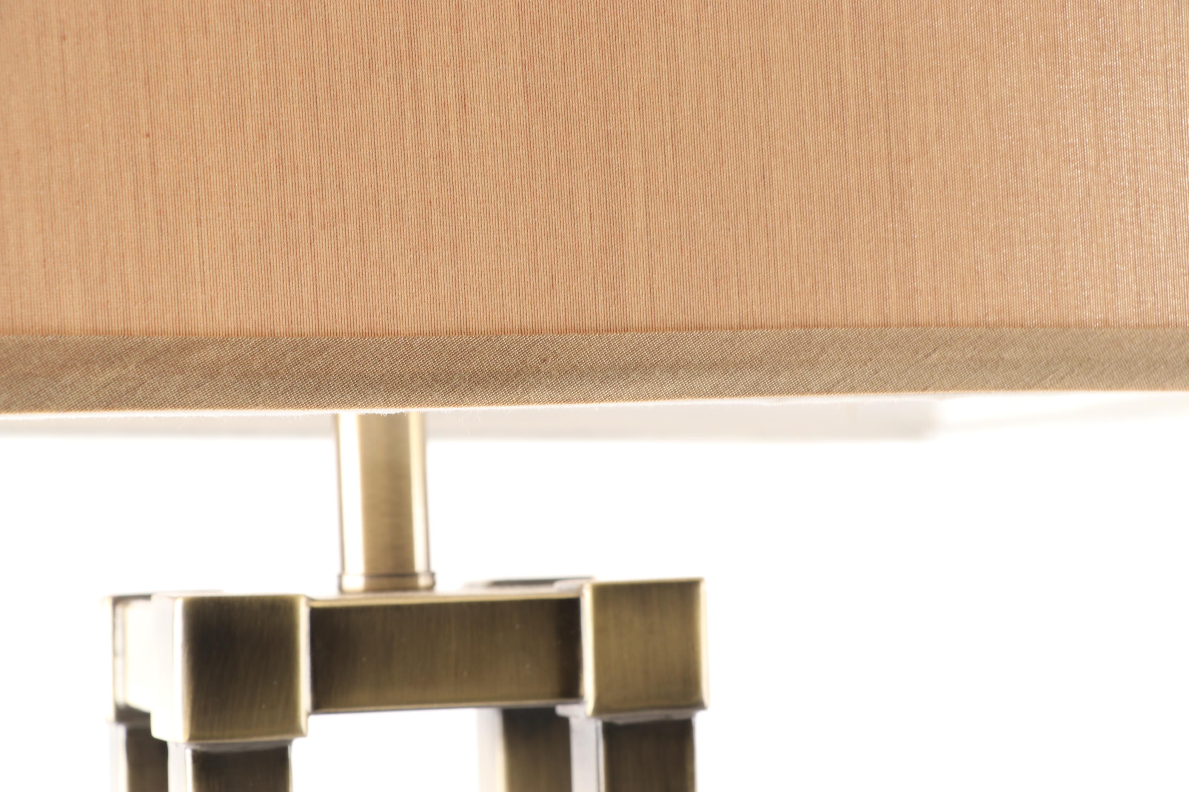 Coaster Brushed Brass Table Lamps