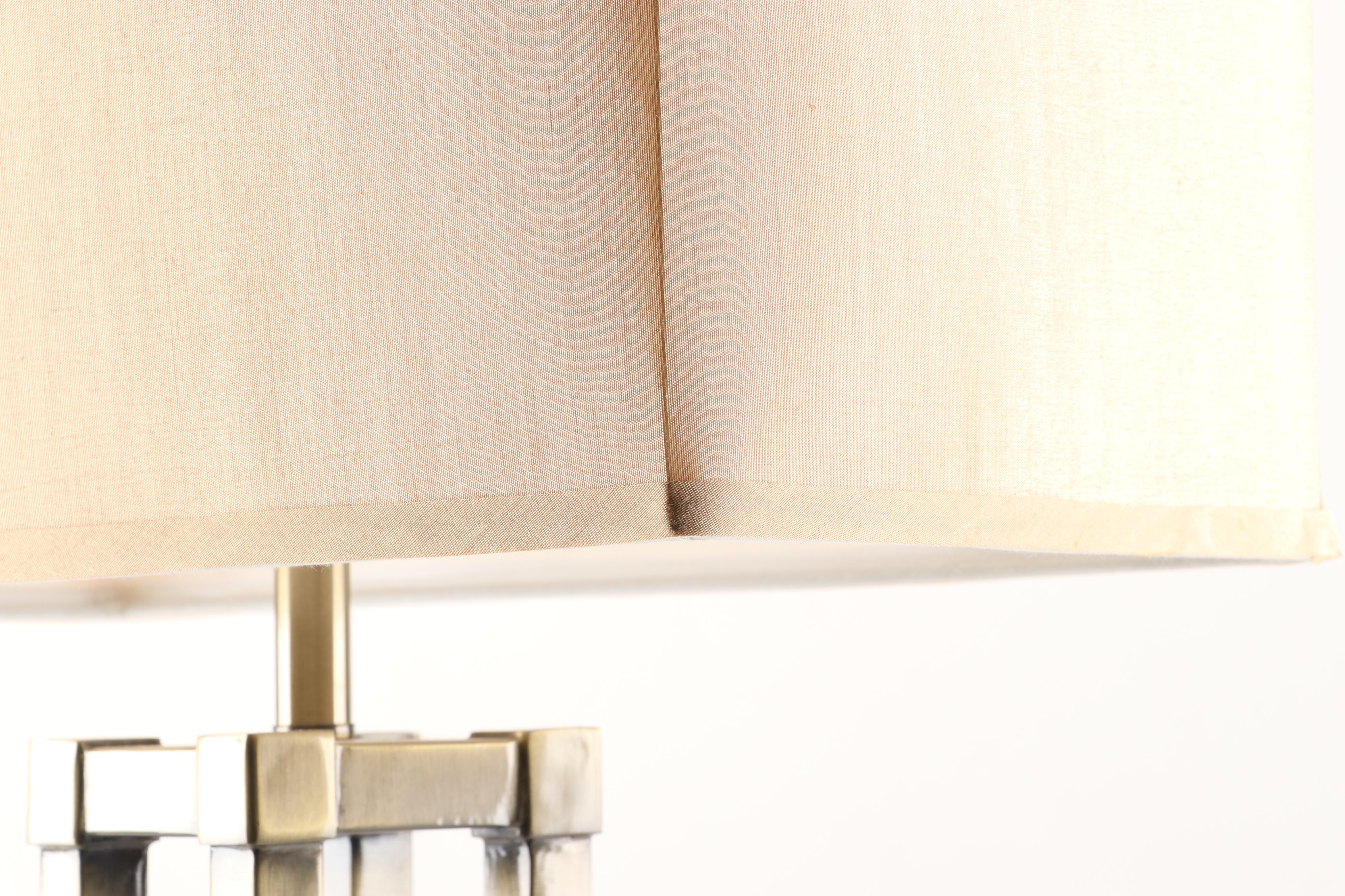 Coaster Brushed Brass Table Lamps