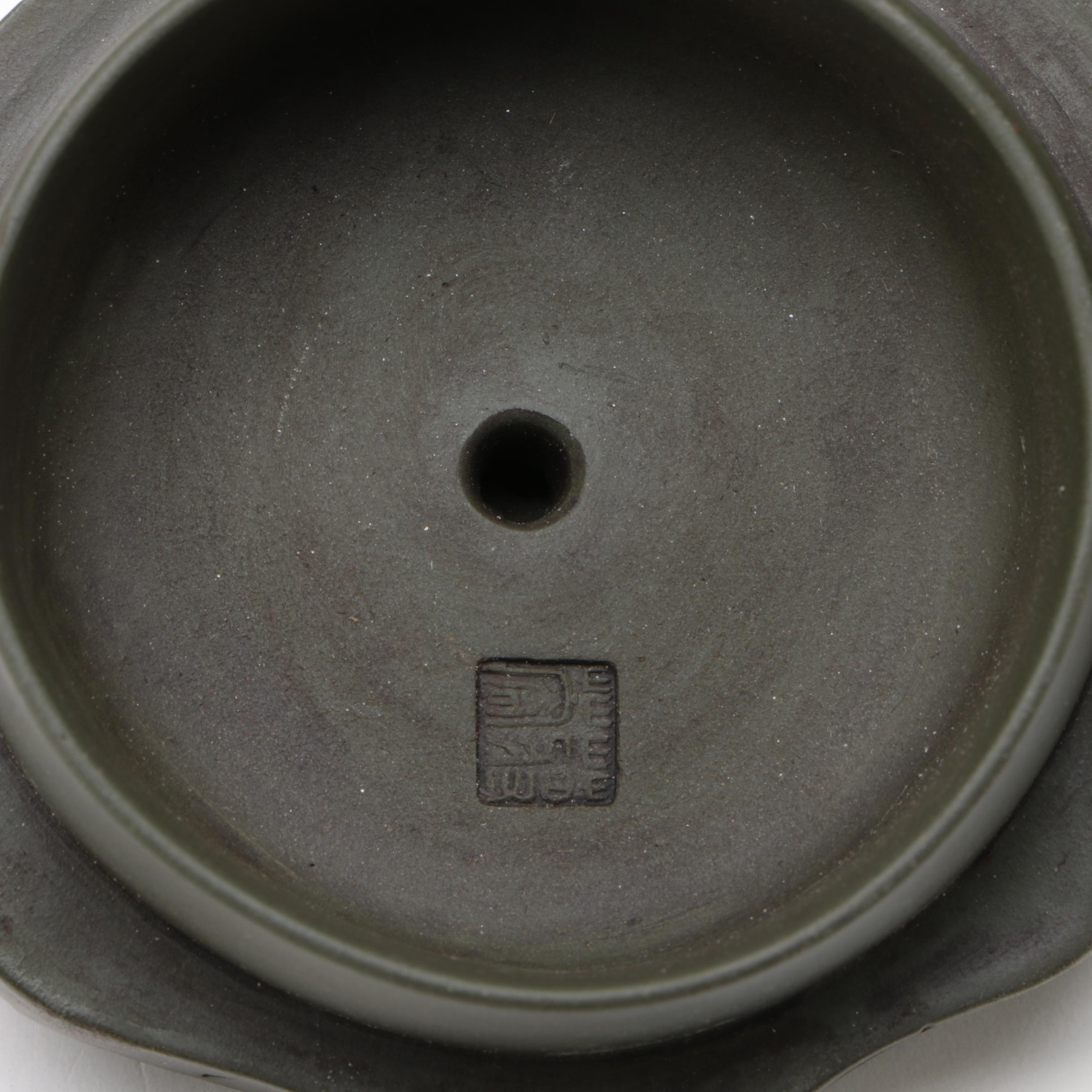 Fong Choo Miniature Tea Pot with Figural Chinese Teapots