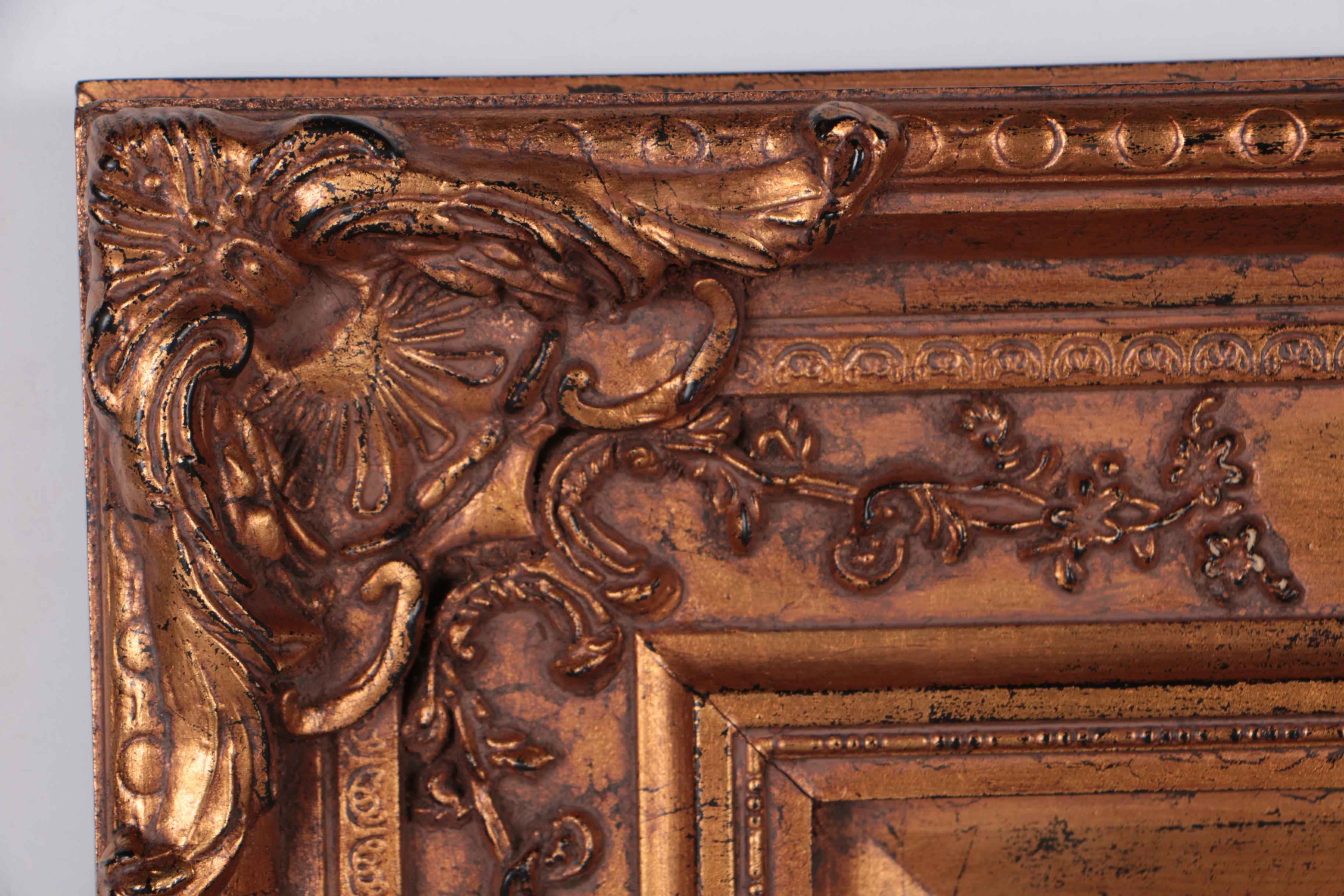 C. Swanson Oil Painting of Rabbits