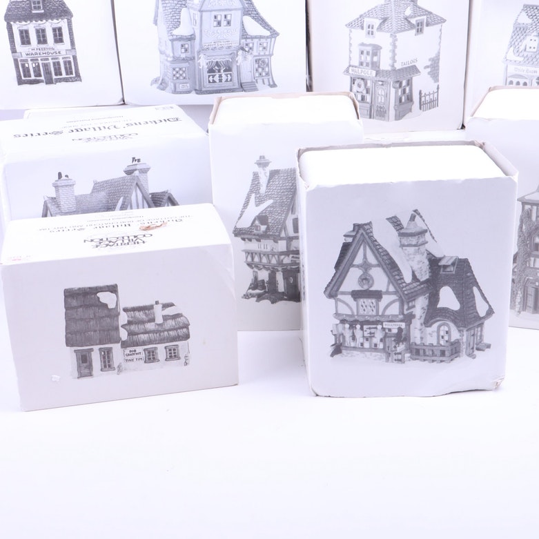 Dept. 56 Dicken's Christmas Village Series Houses and Accessories