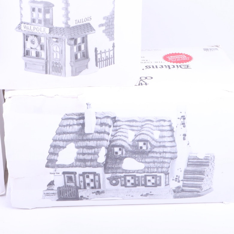Dept. 56 Dicken's Christmas Village Series Houses and Accessories