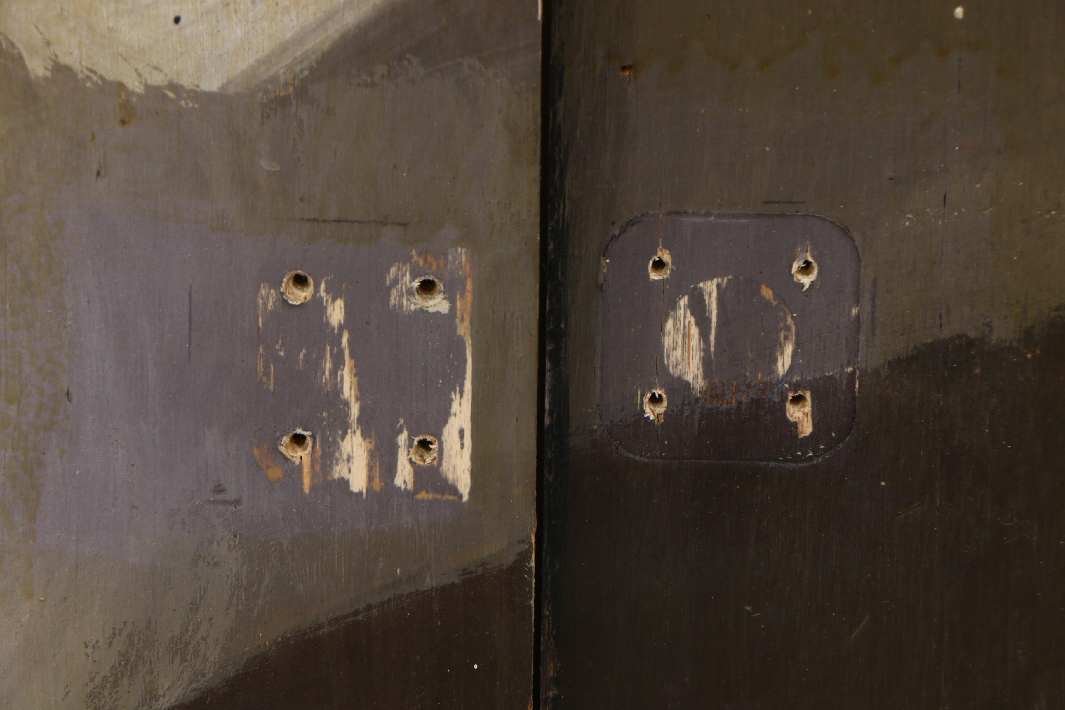 Greg Storer Multi-Panel Desert Storm Themed Mural Painting