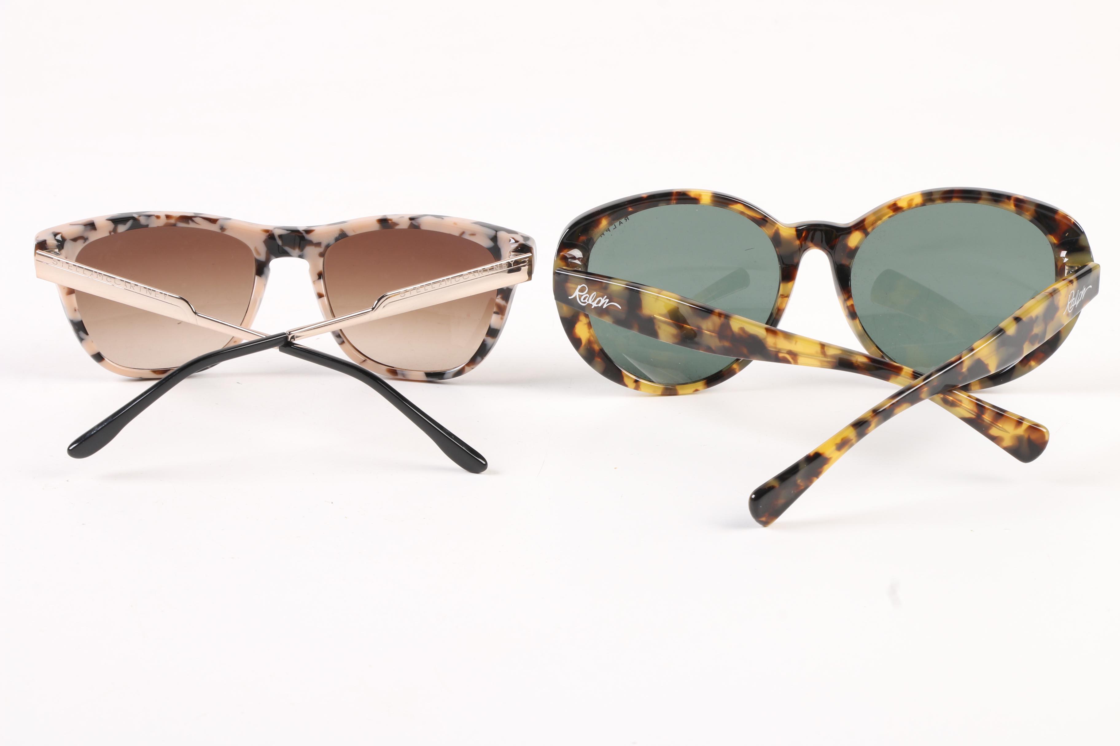 Stella McCartney SM4048 and Ralph Ralph Lauren RA5212 Sunglasses with Cases