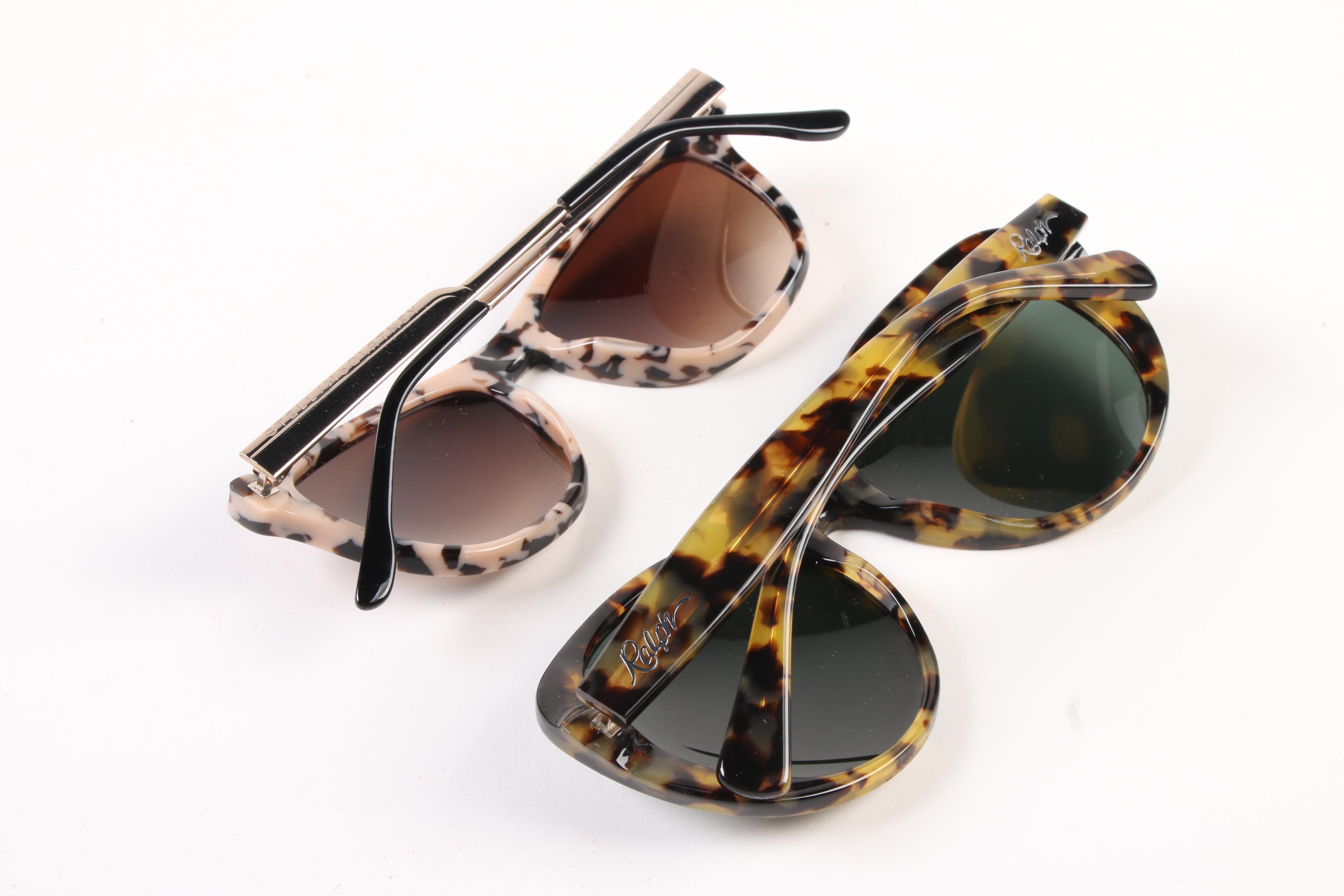 Stella McCartney SM4048 and Ralph Ralph Lauren RA5212 Sunglasses with Cases
