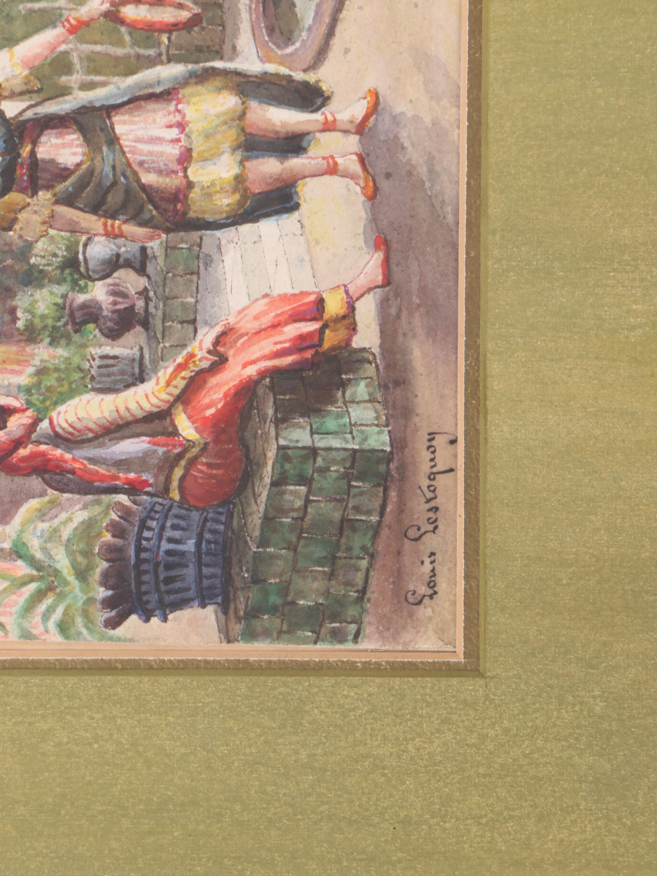 20th Century Watercolor Paintings