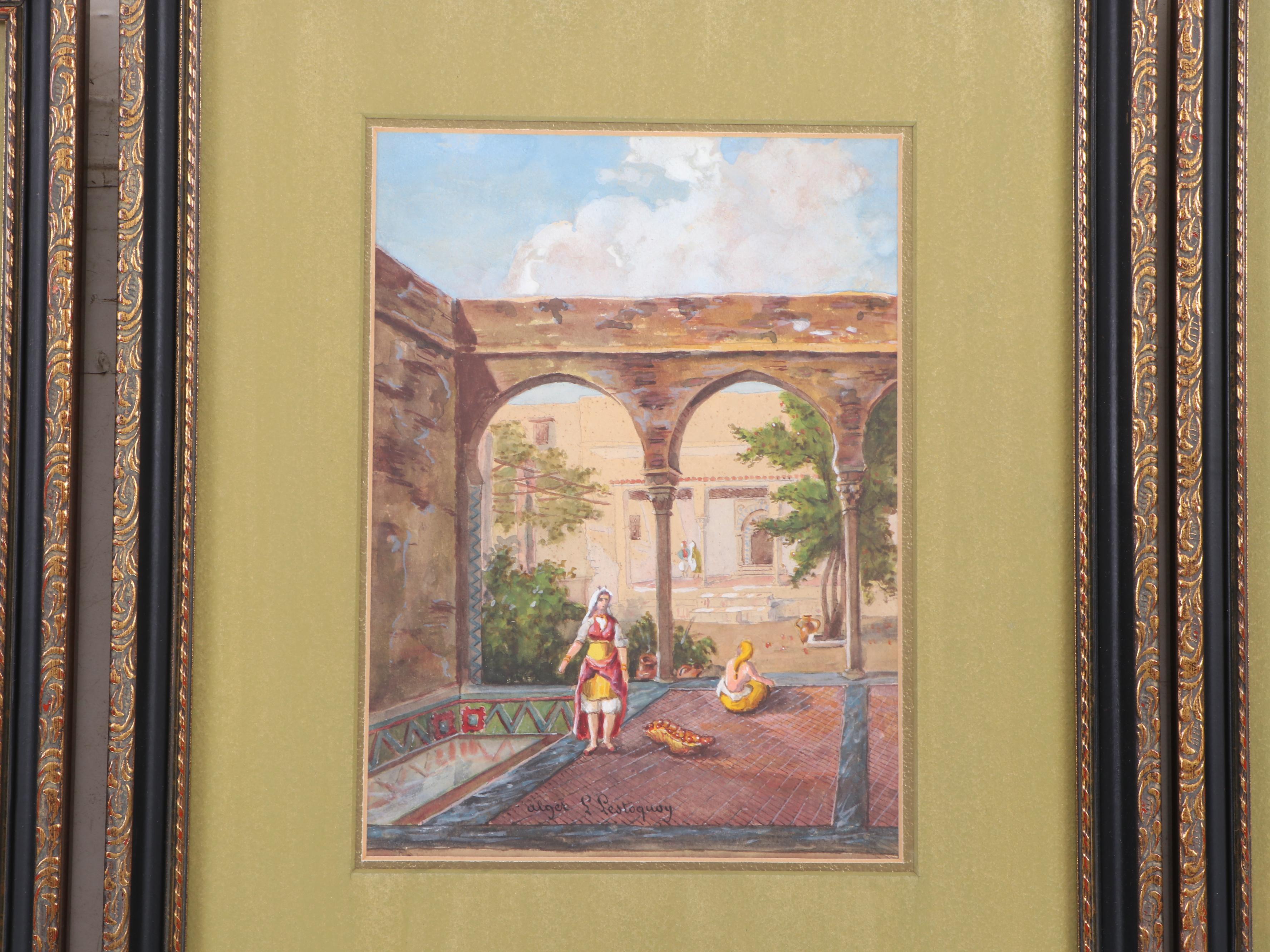 20th Century Watercolor Paintings