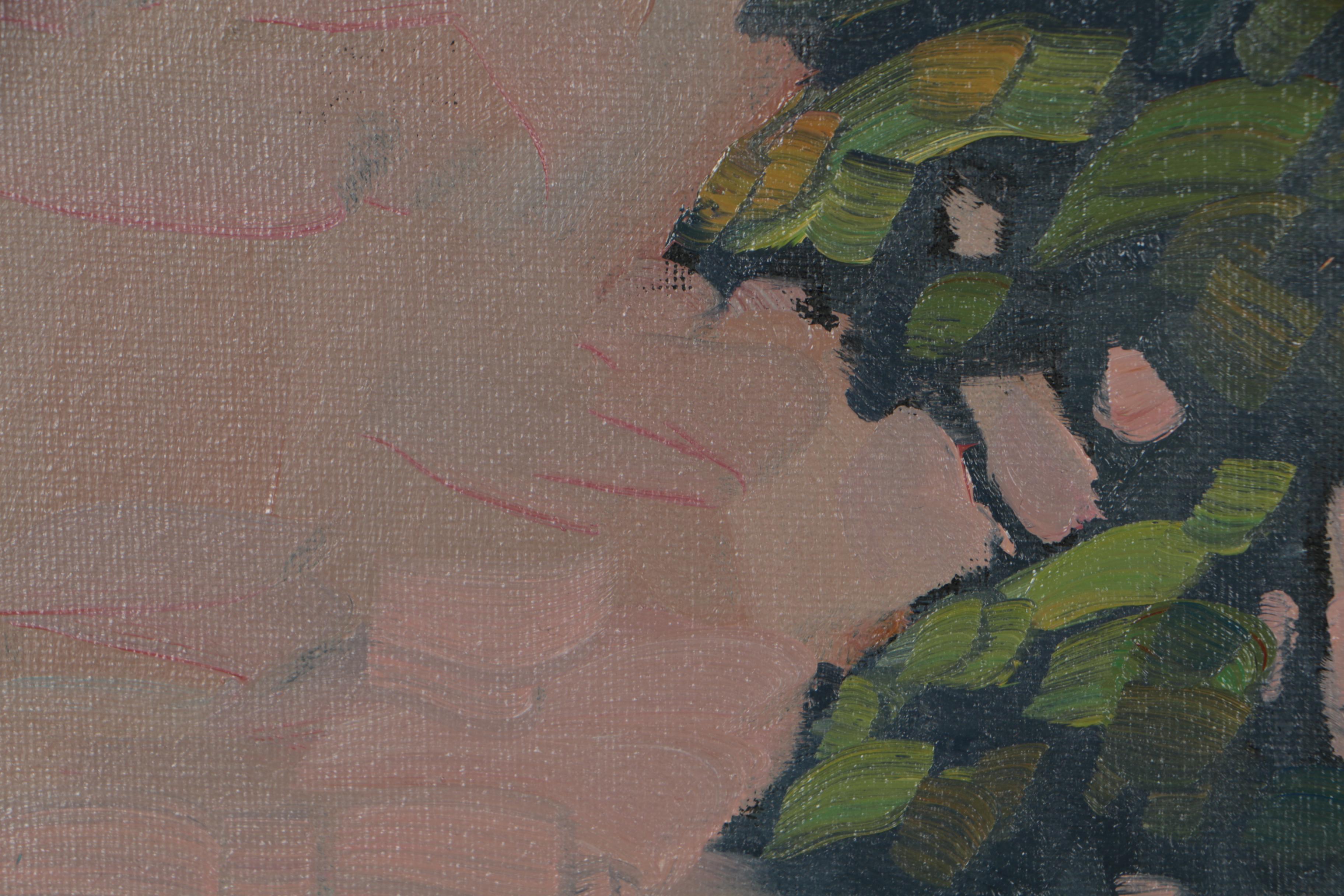 William Hawkins Landscape Oil Painting