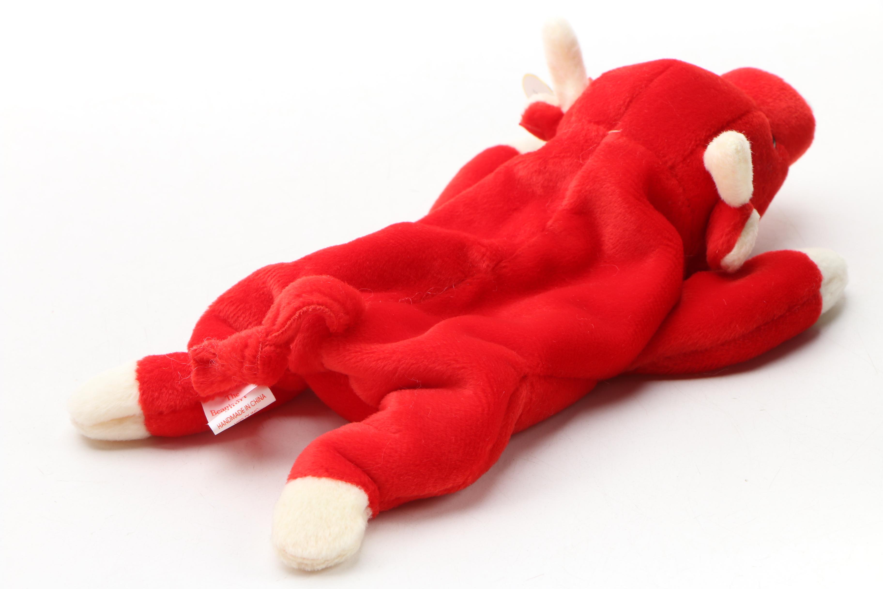 Ty Beanie Baby and Buddy "Snort" Stuffed Toys